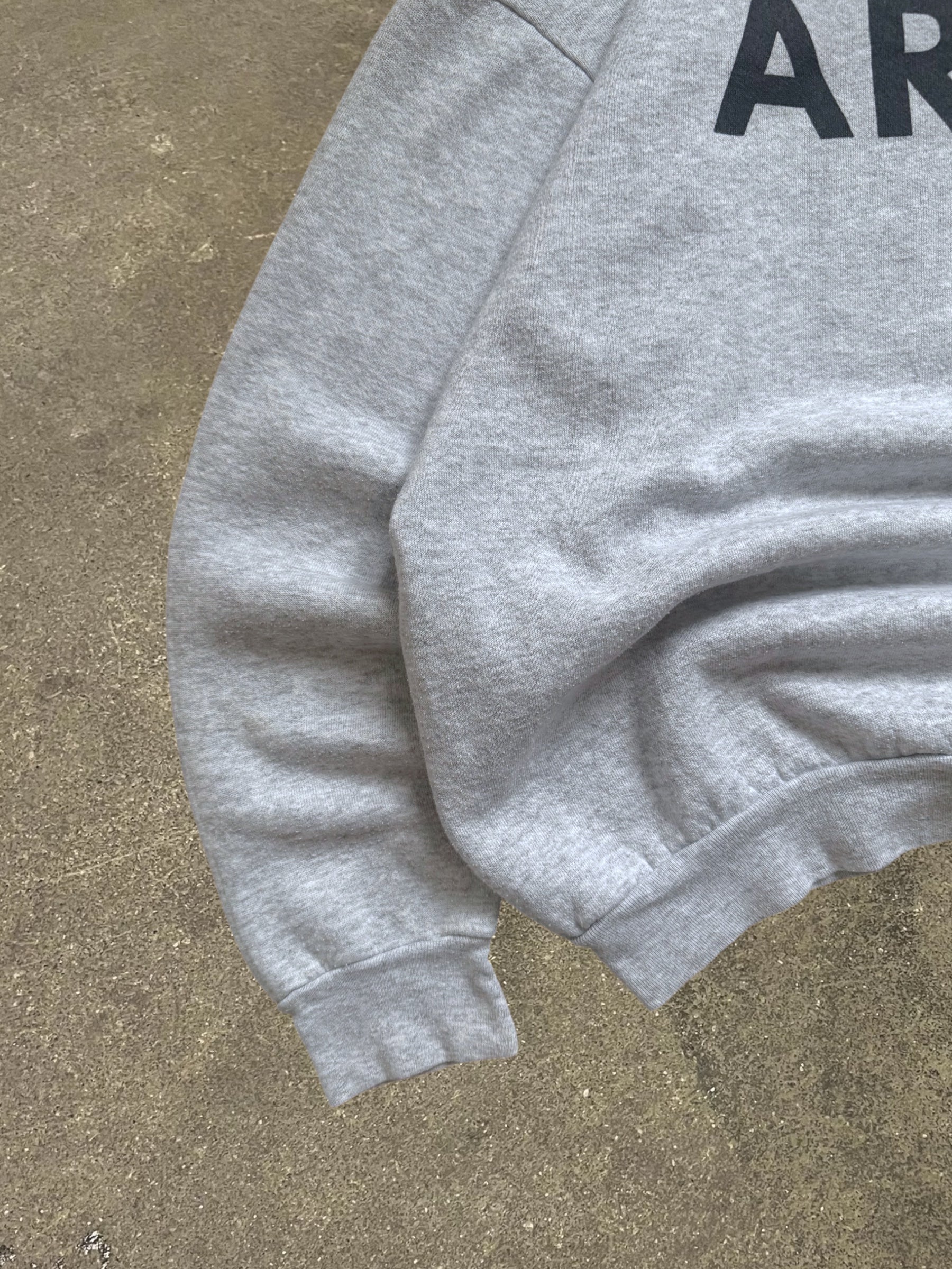 VINTAGE GREY ”ARMY” SWEATSHIRT