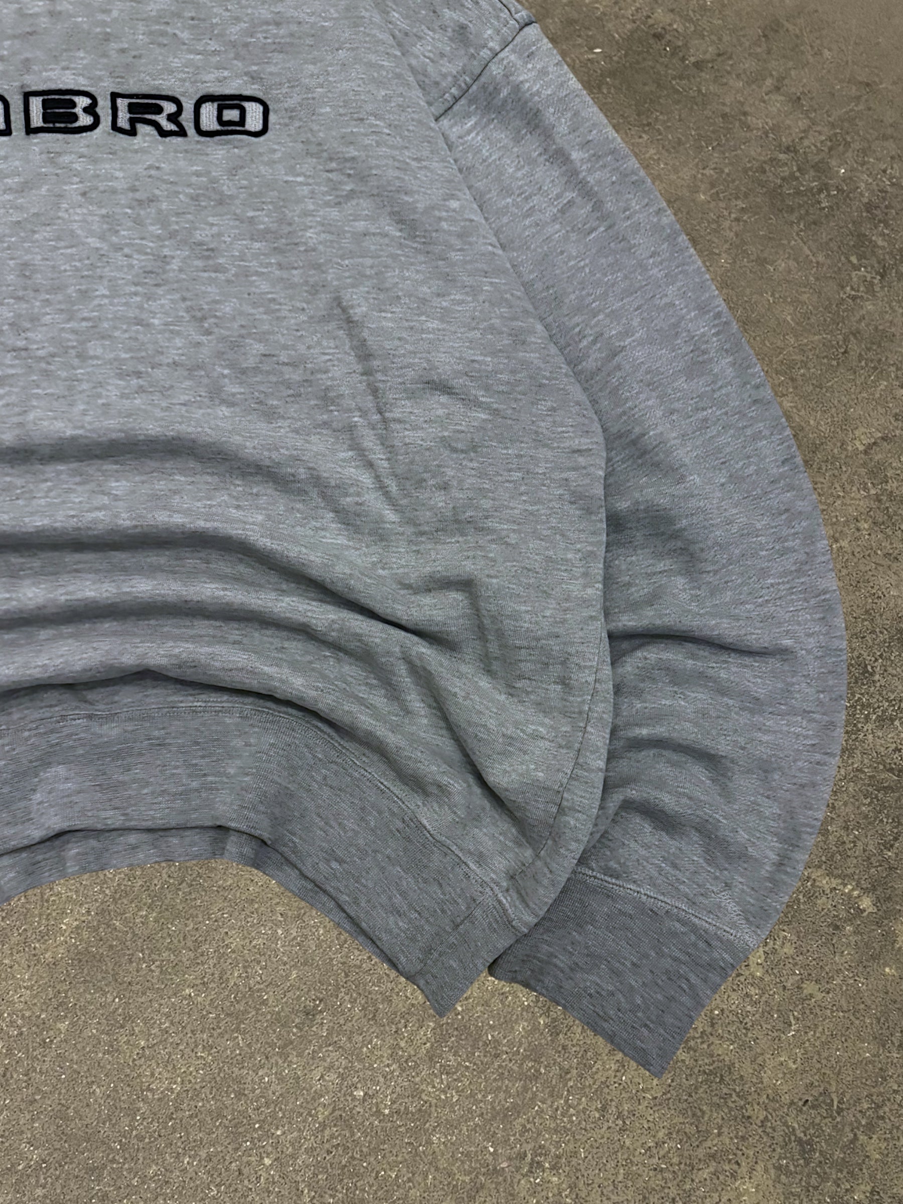 VINTAGE GREY UMBRO HOODIE