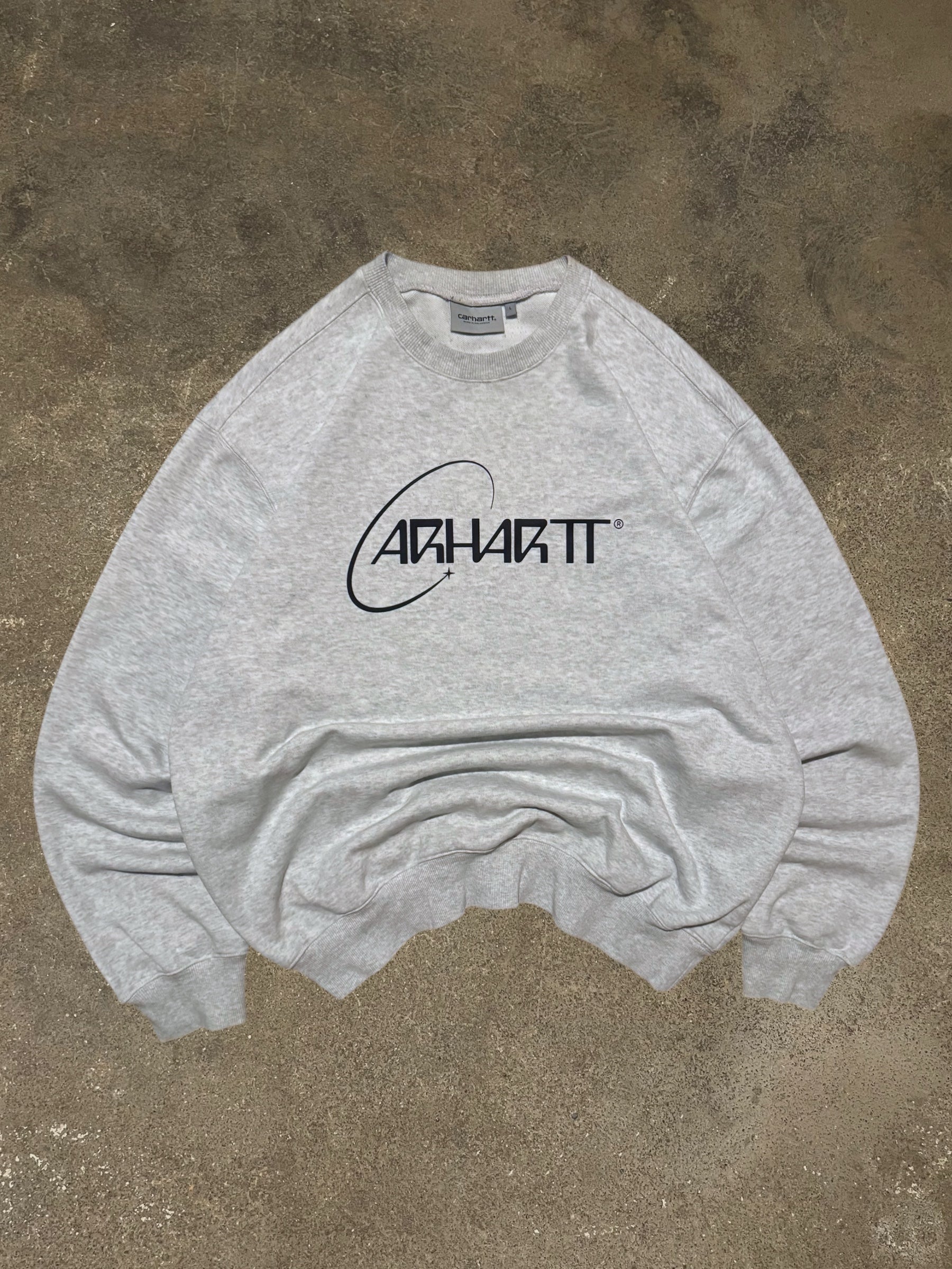 CARHARTT GREY ORBIT SWEATSHIRT