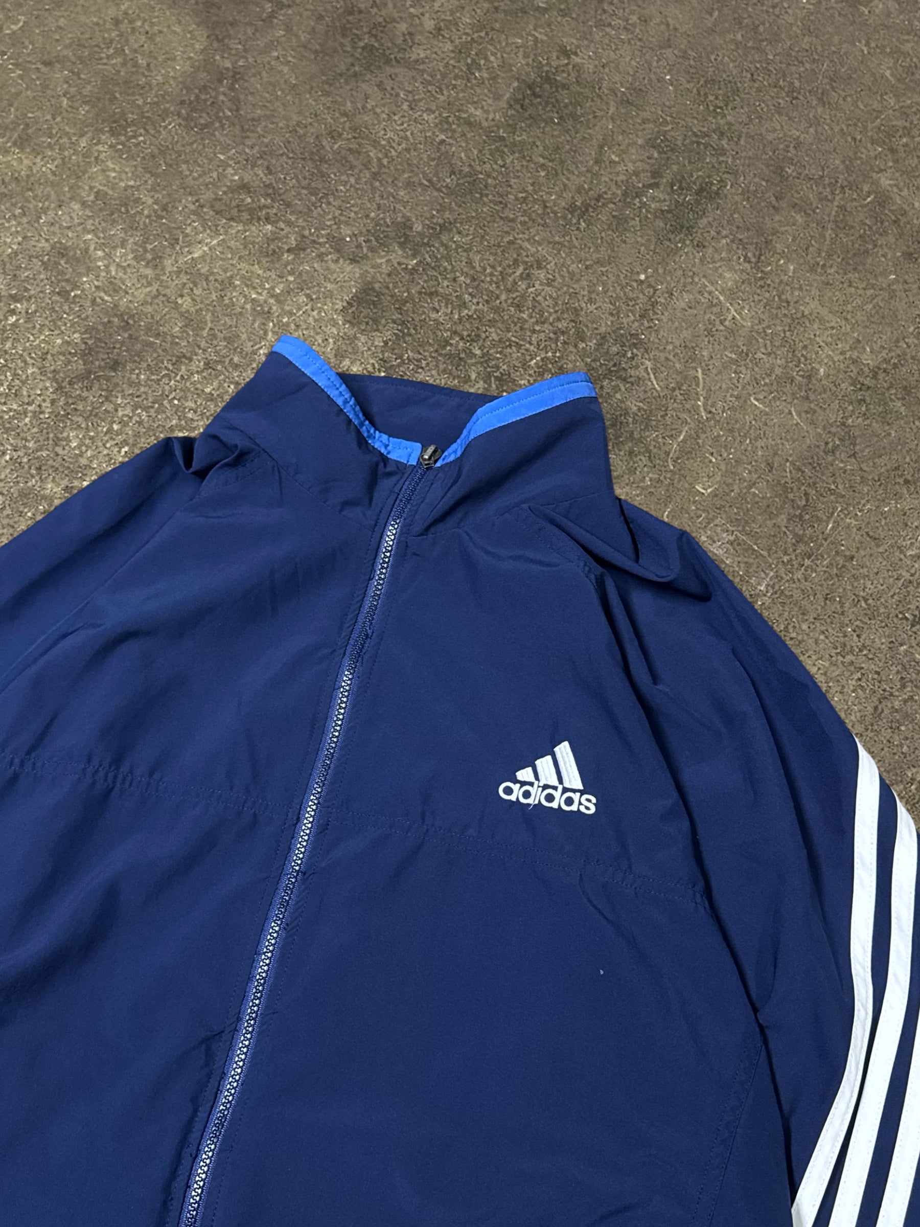 VINTAGE 90S BLUE ADIDAS WINDBREAKER