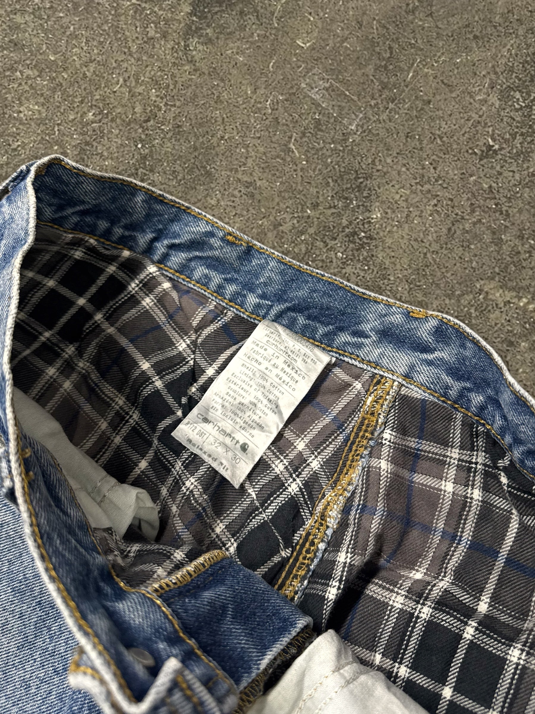 VINTAGE CARHARTT LINED JEANS