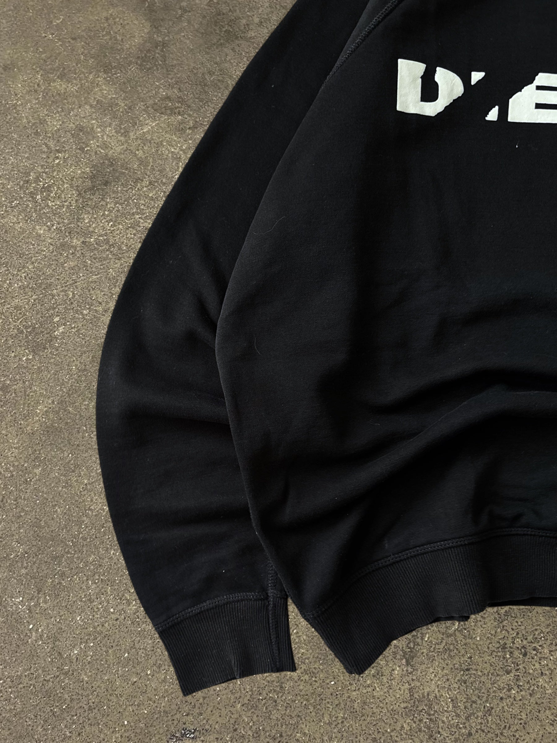 DIESEL SHATTERED LOGO SWEATSHIRT