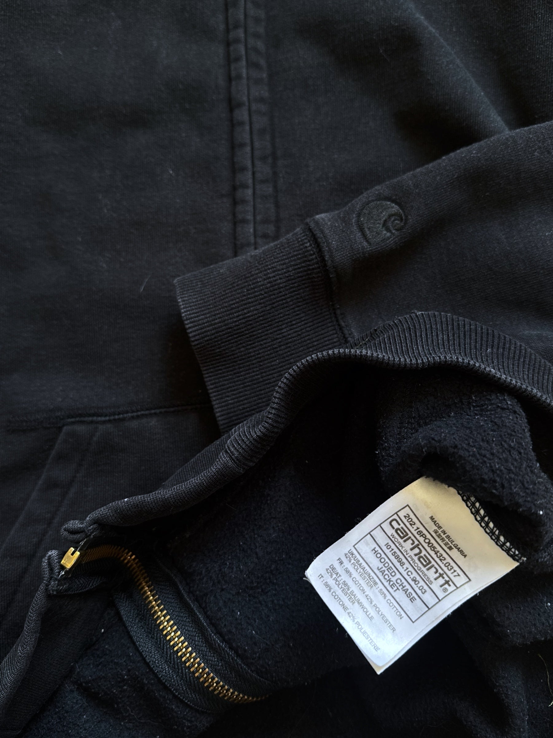 CARHARTT CHASE ZIP-UP HOODIE