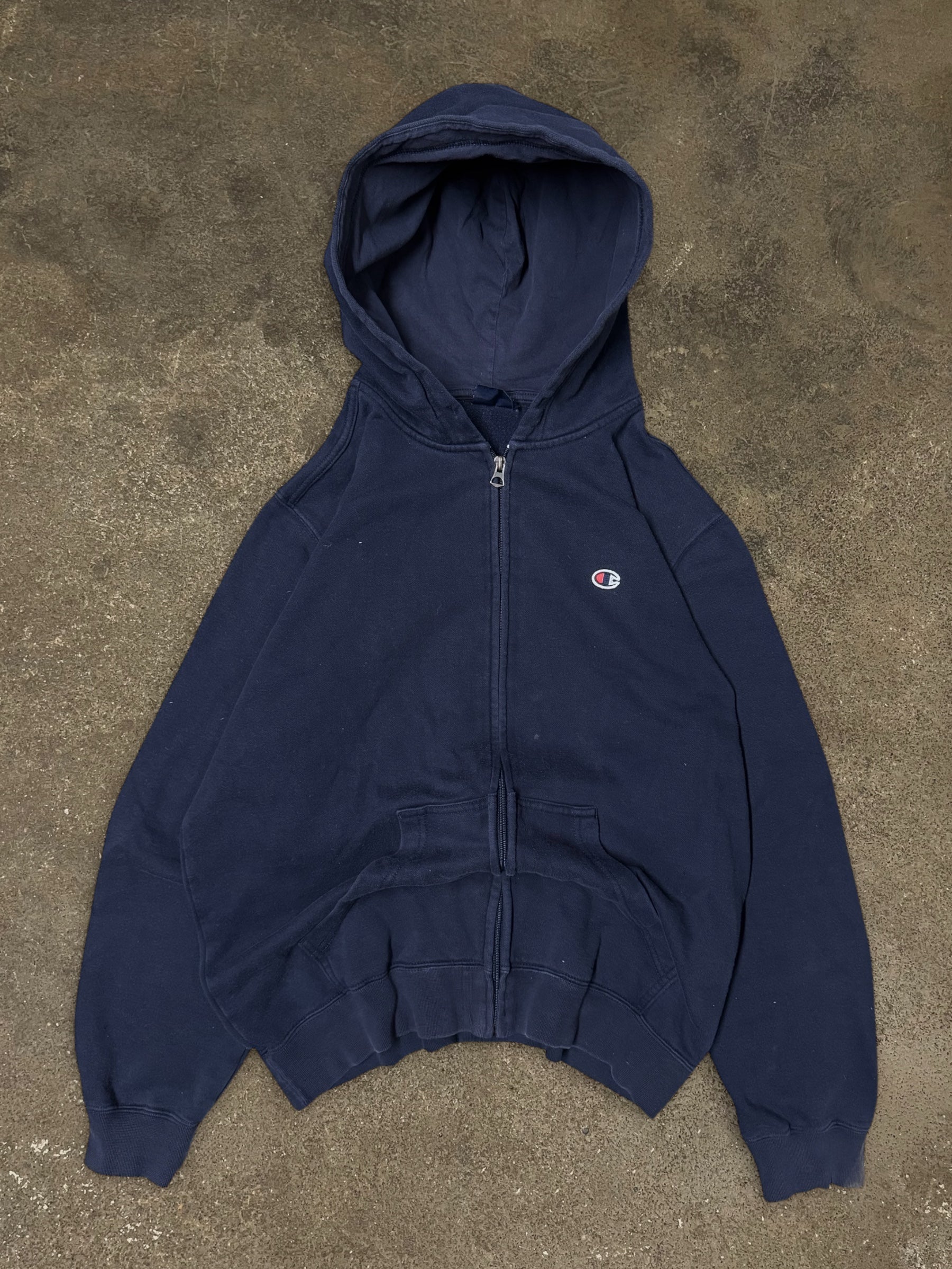 VINTAGE CHAMPION ZIP-UP HOODIE
