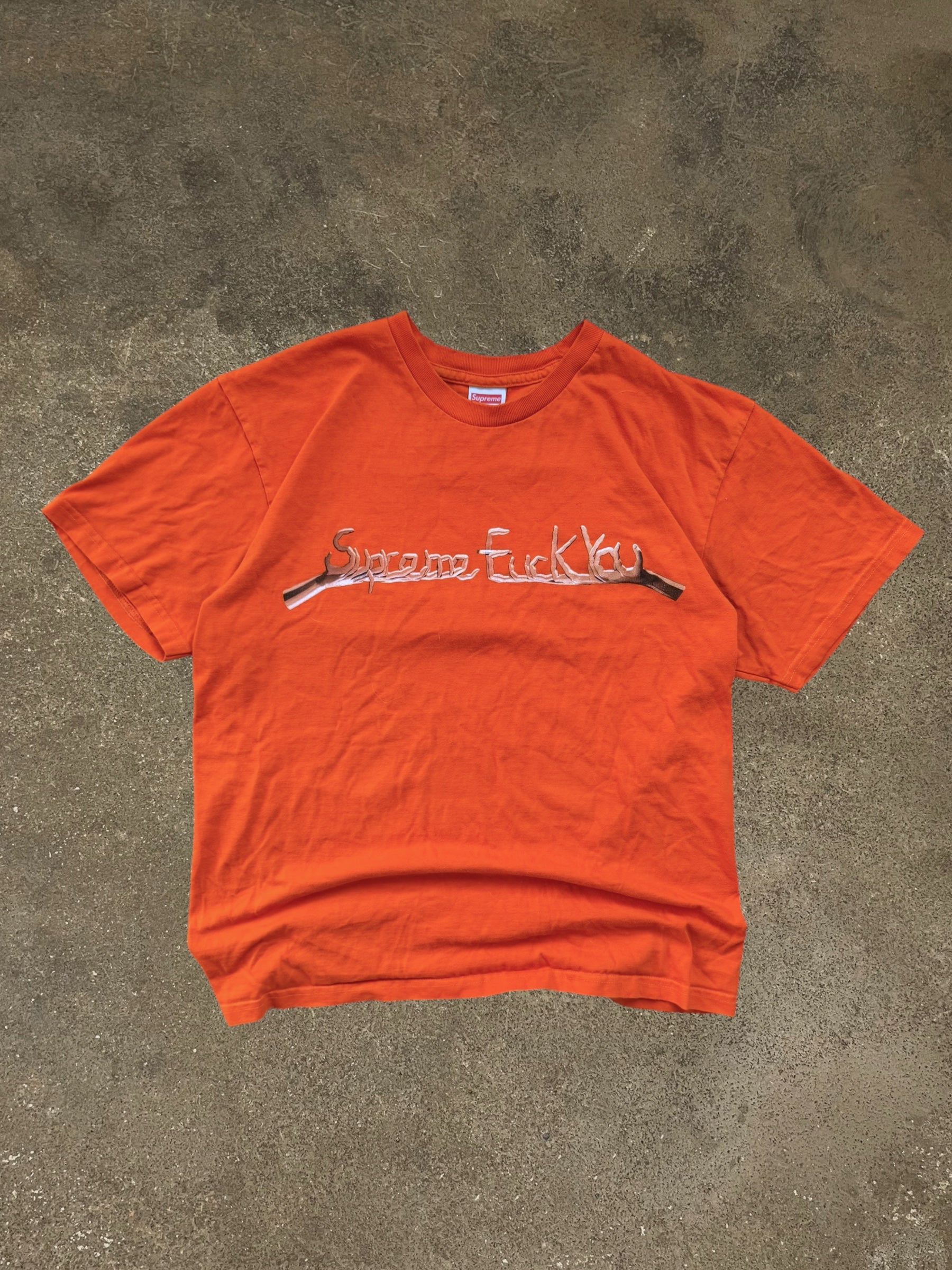 SUPREME FW18 F*CK YOU T-SHIRT