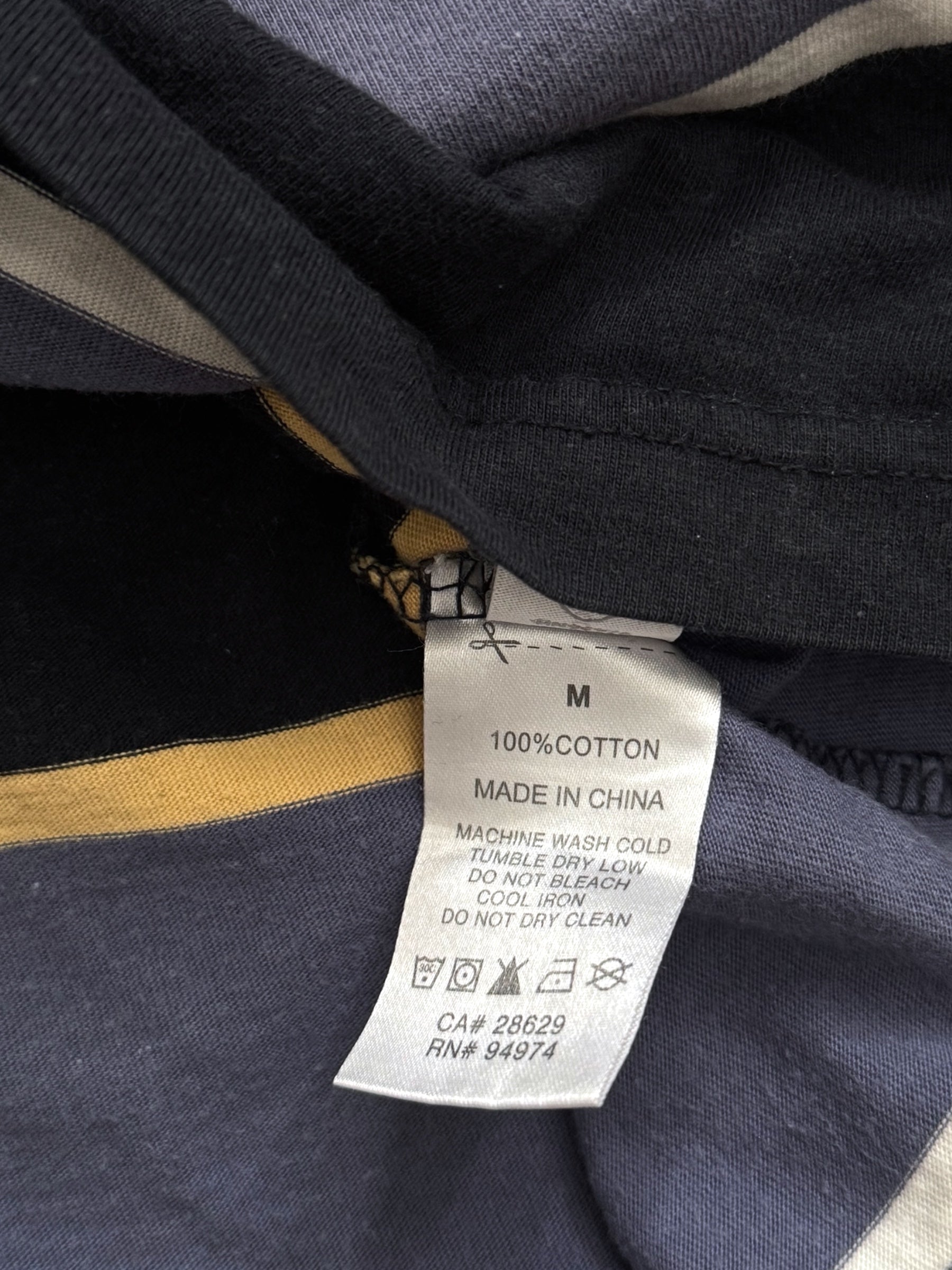 STÜSSY STRIPED STOCK LOGO LONGSLEEVE