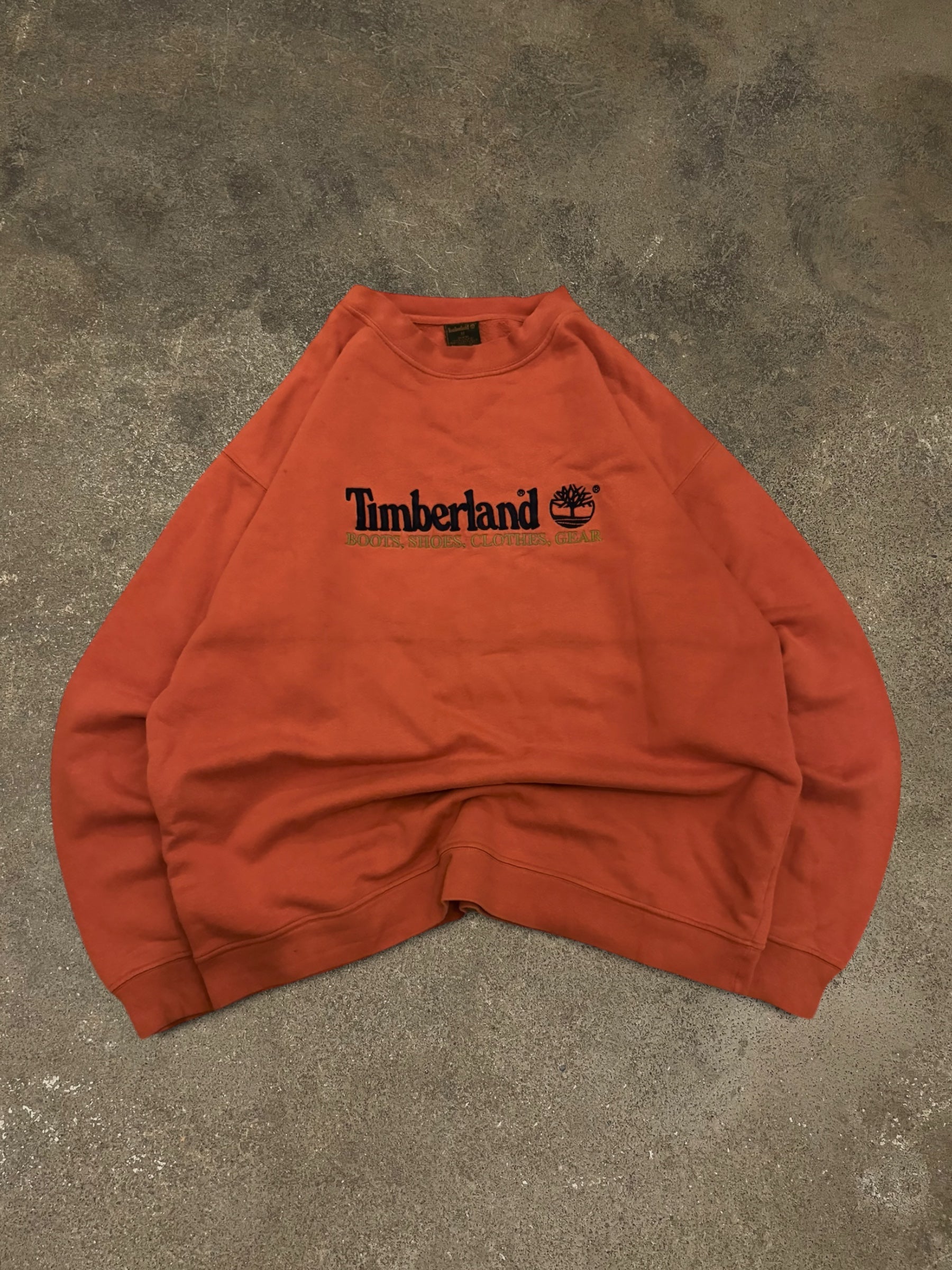 VINTAGE TIMBERLAND ORANGE SWEATSHIRT