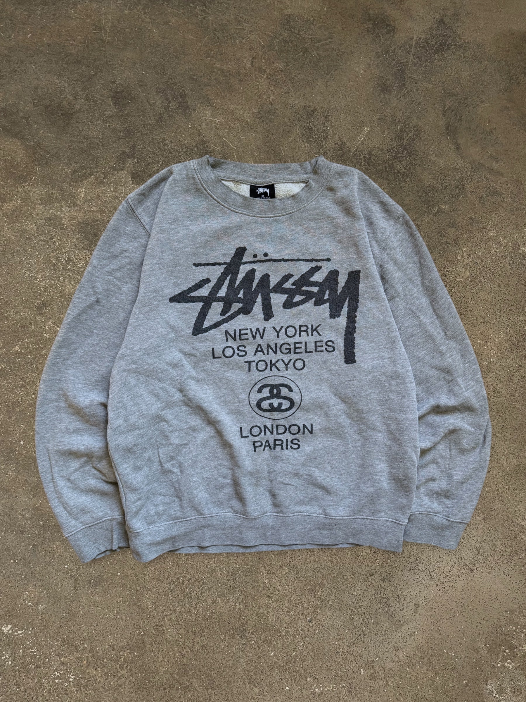 VINTAGE STÜSSY WORLDWIDE SWEATSHIRT