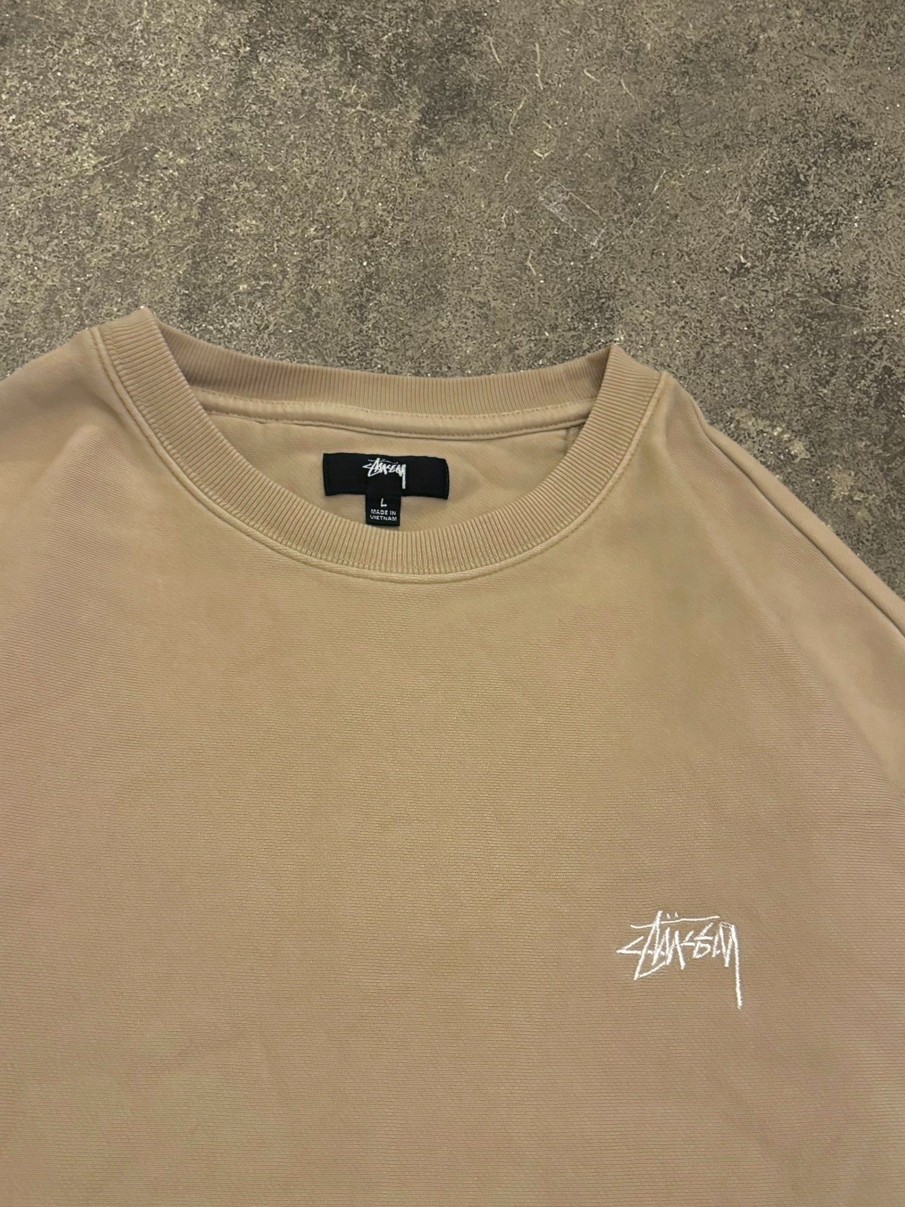 STÜSSY STOCK LOGO SWEATSHIRT