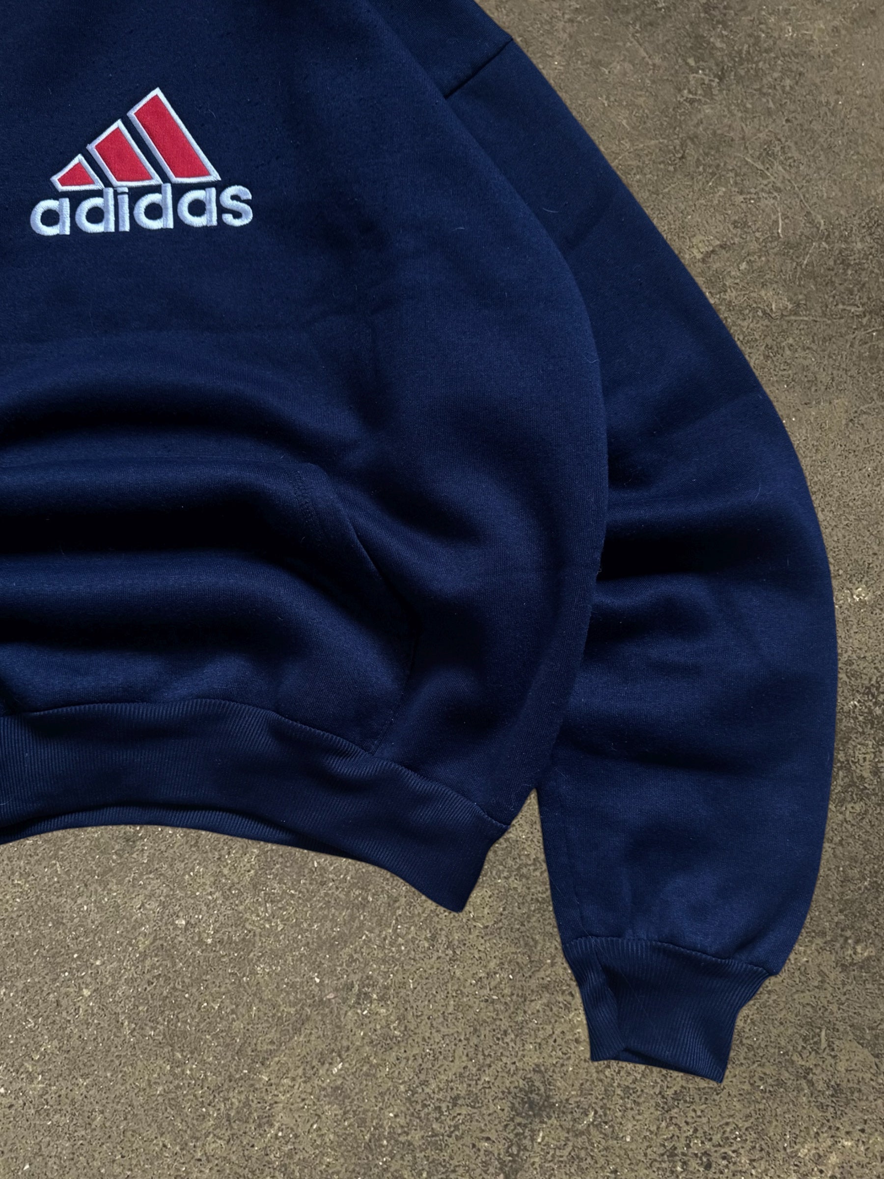 VINTAGE ADIDAS EQUIPMENT LOGO HOODIE