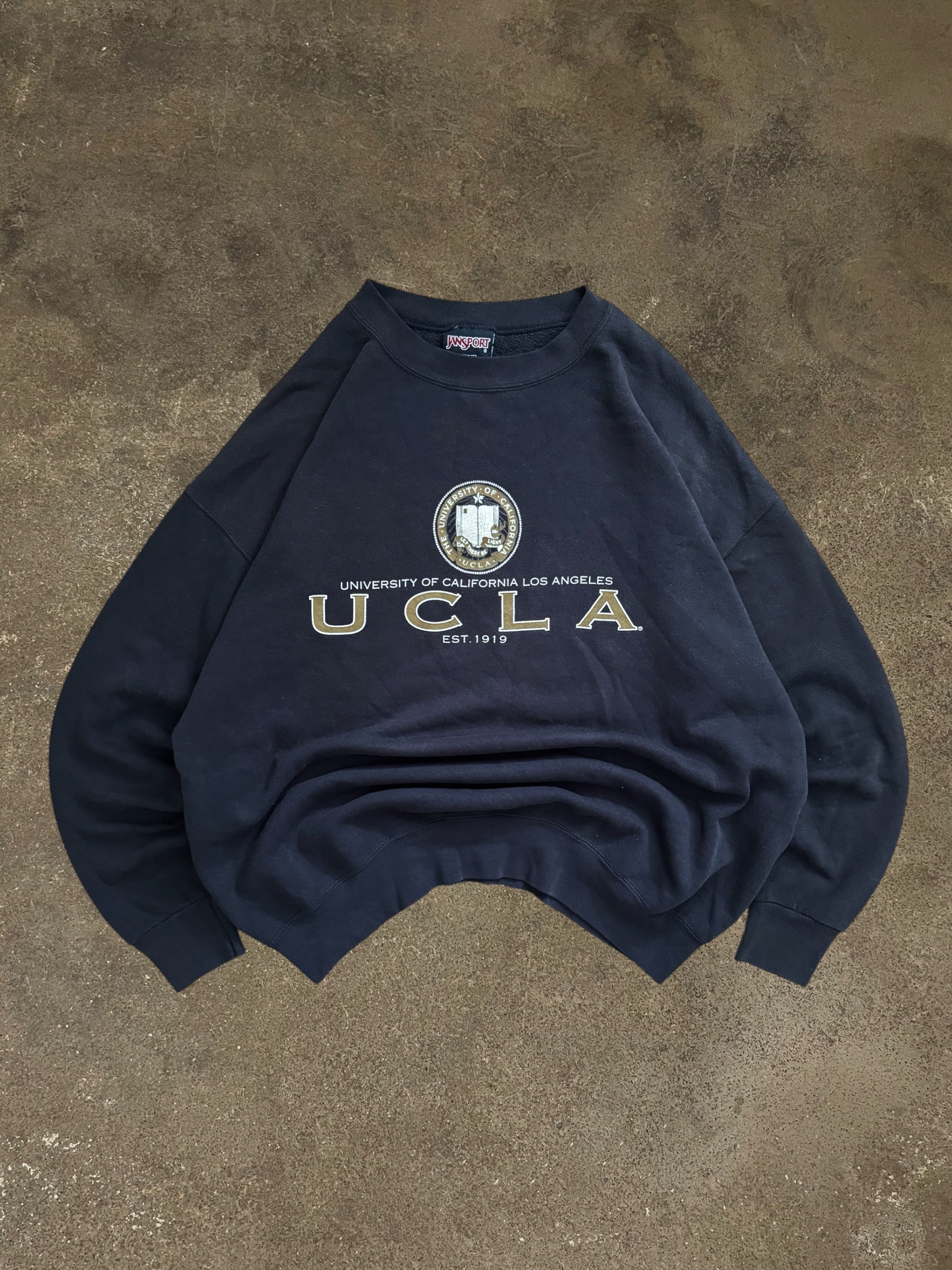 VINTAGE 90S NAVY JANSPORT SWEATSHIRT