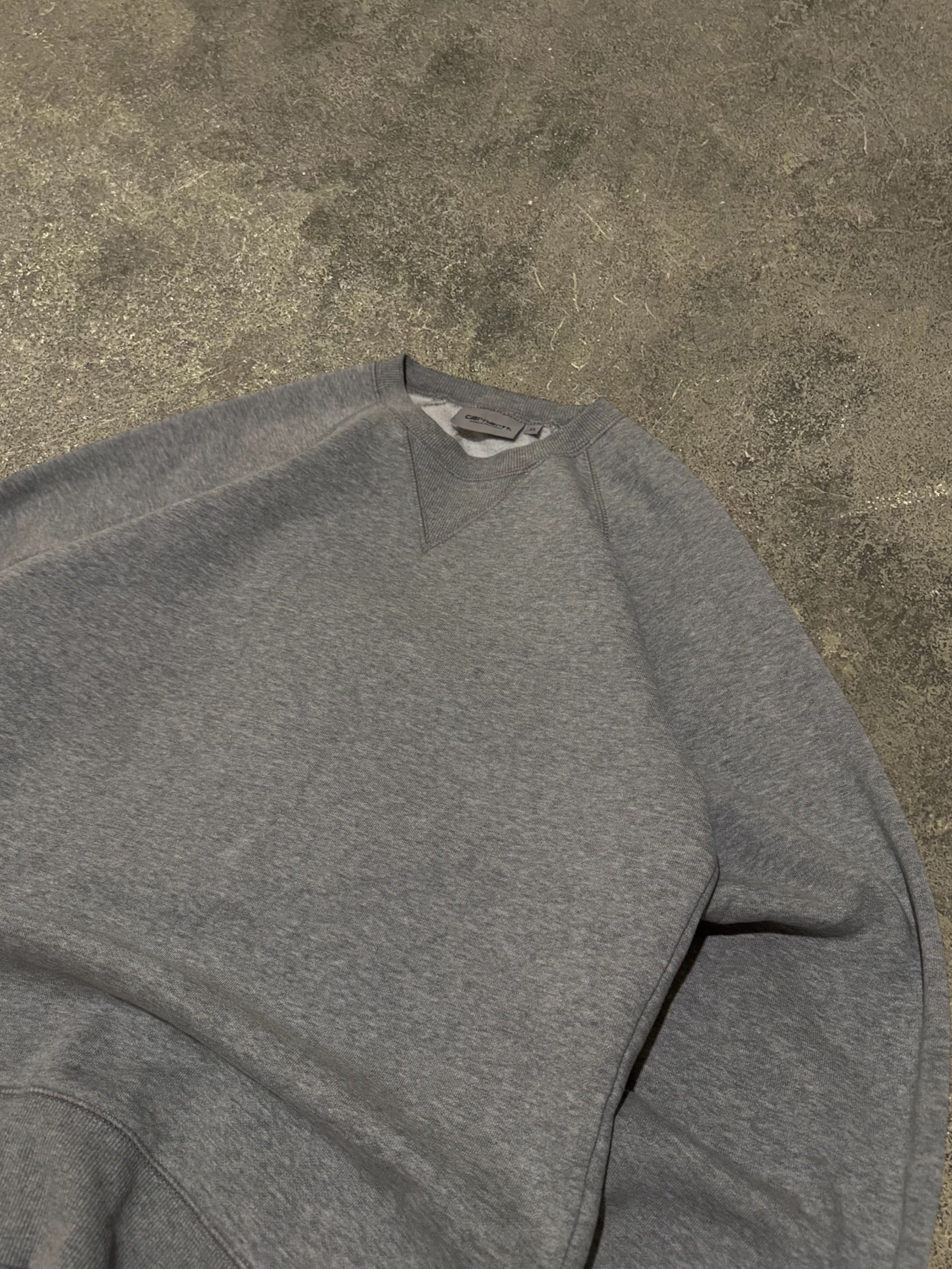 CARHARTT GREY CHASE SWEATSHIRT