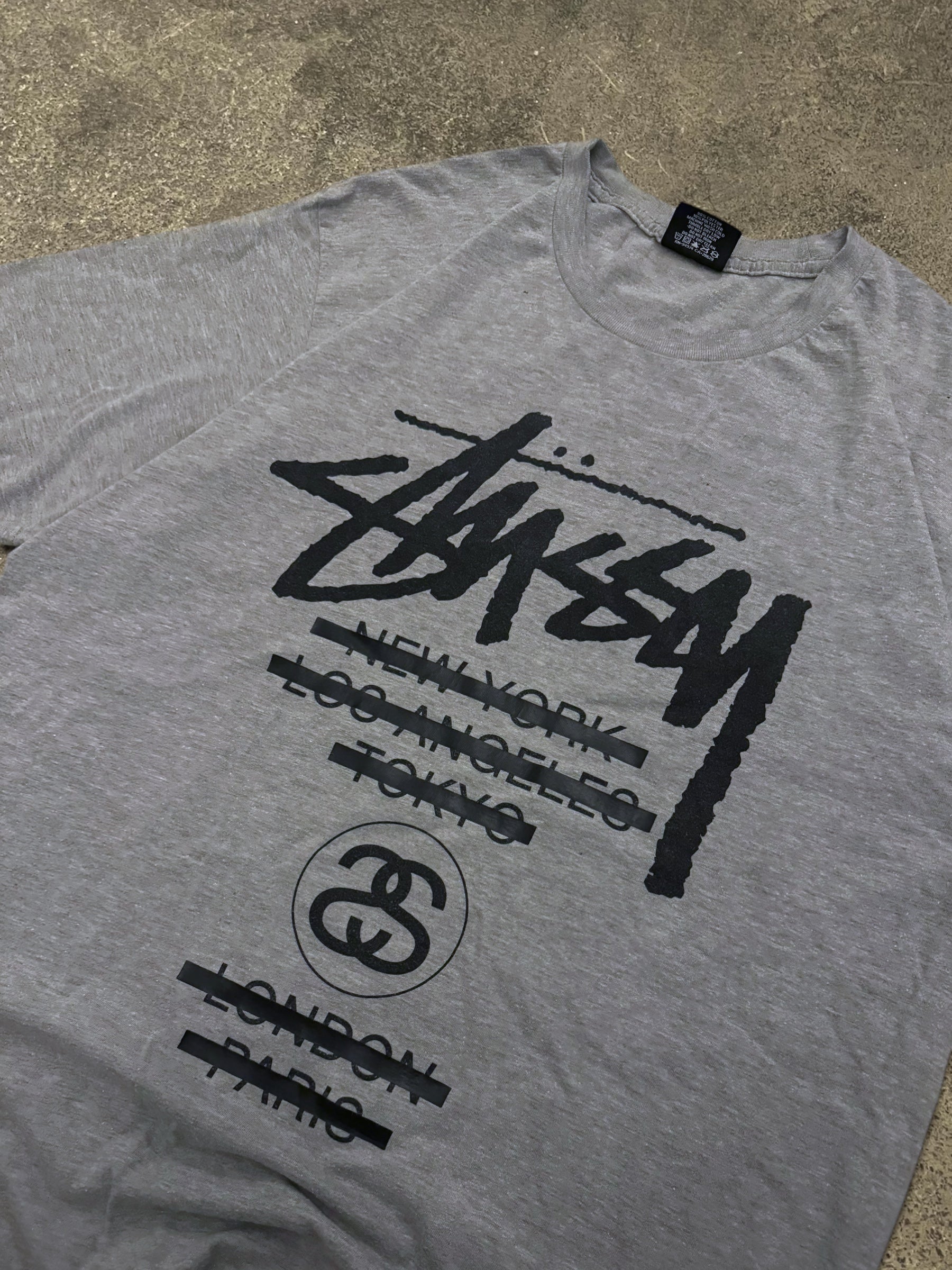 STÜSSY CENSORED WORLD TOUR T-SHIRT