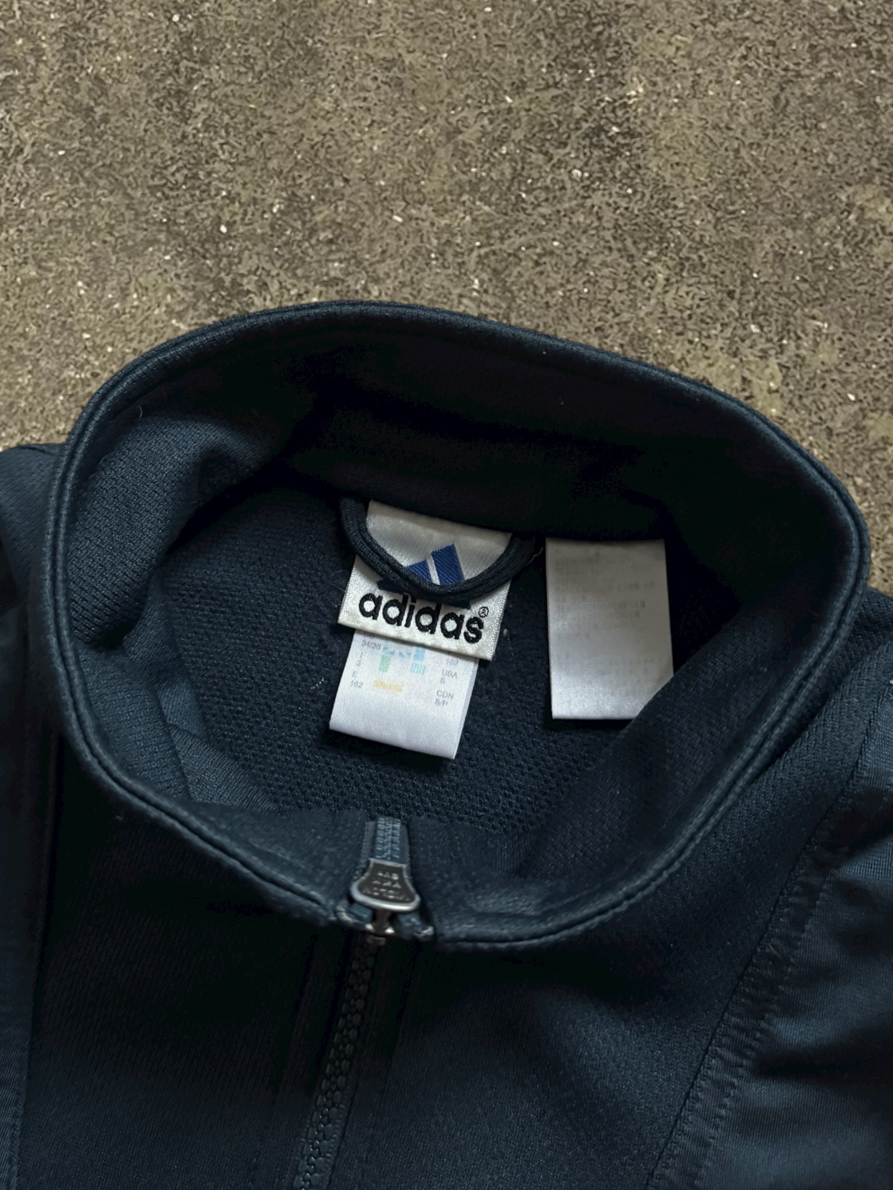 VINTAGE 90S NAVY ADIDAS TRACK JACKET