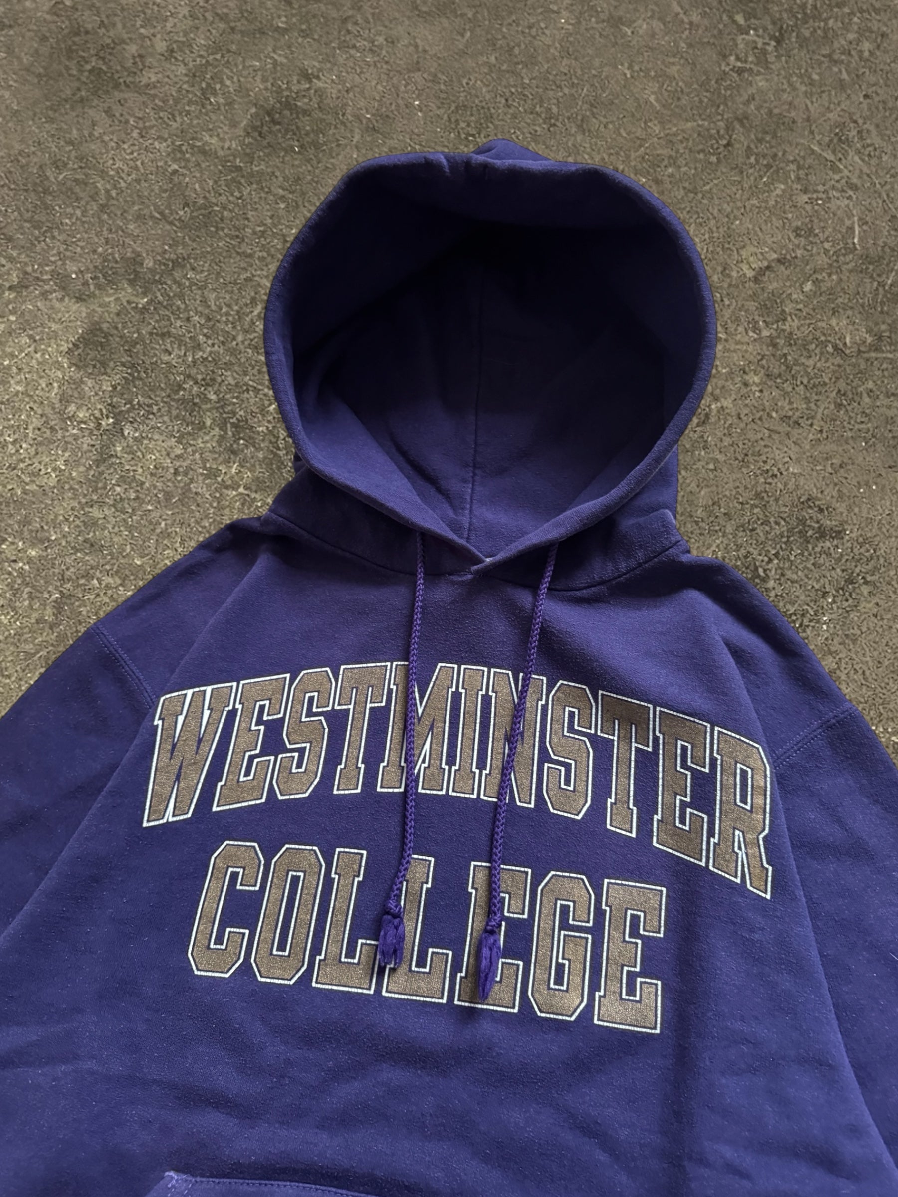 VINTAGE CHAMPION ”WESTMINISTER COLLEGE” HOODIE