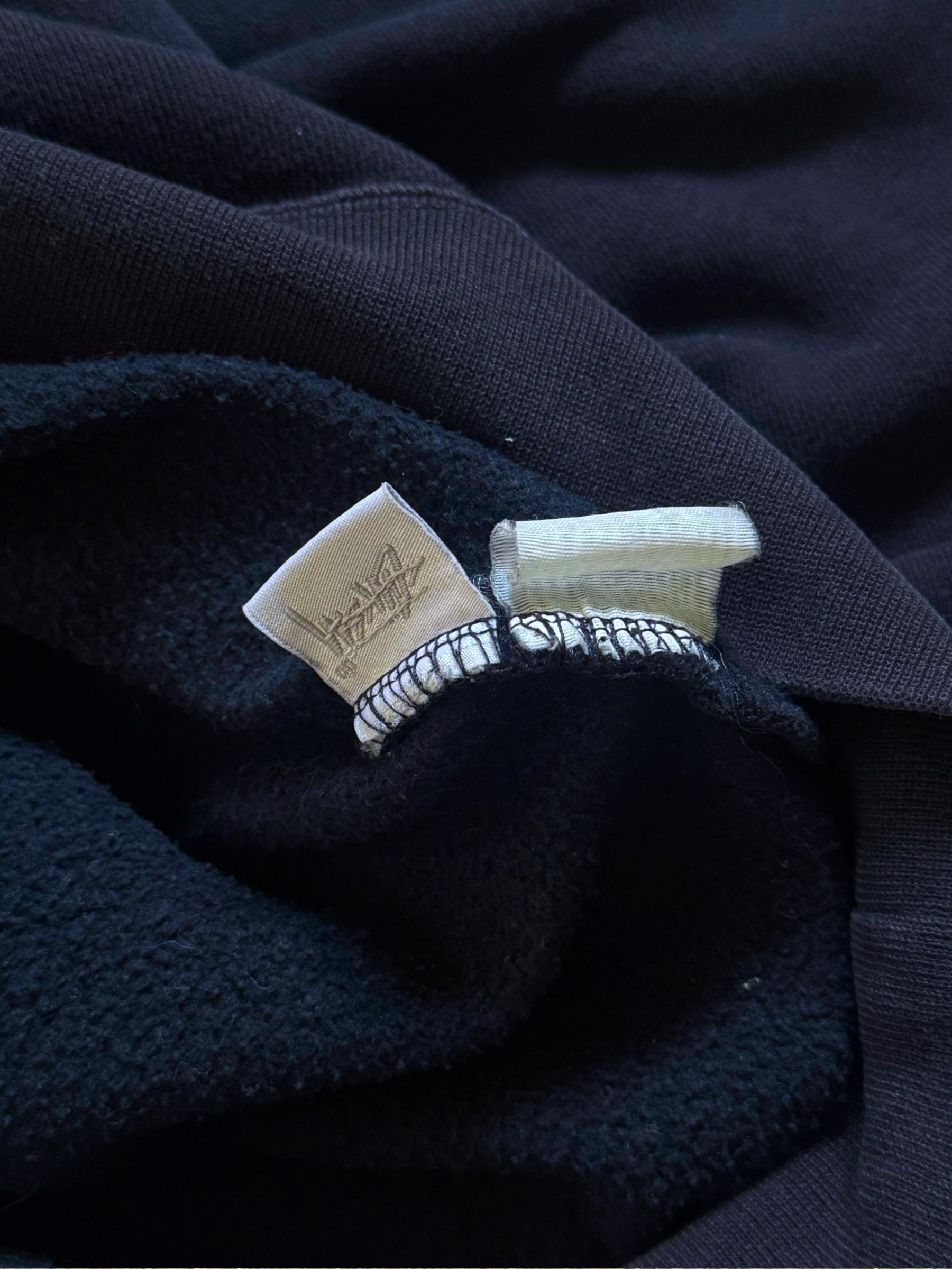 VINTAGE STÜSSY NAVY BASIC LOGO SWEATSHIRT