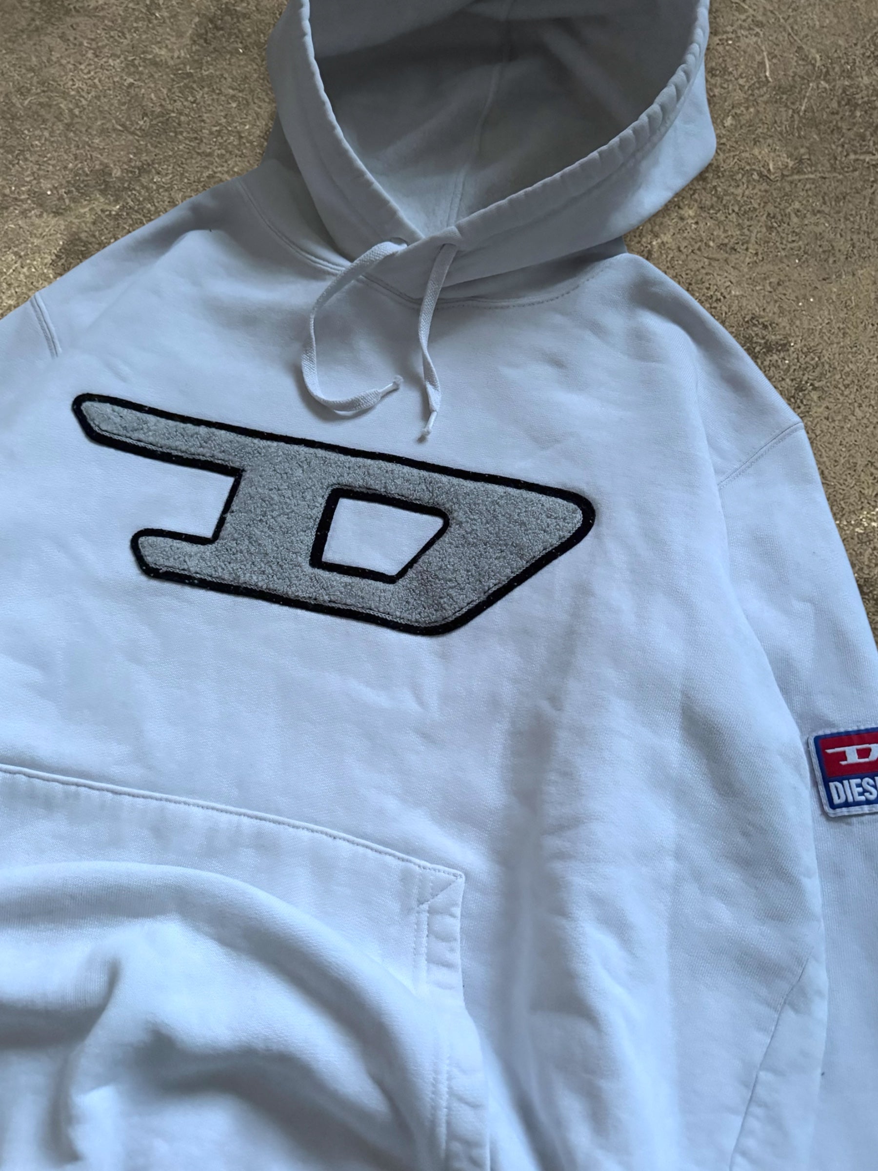 VINTAGE DIESEL LOGO HOODIE