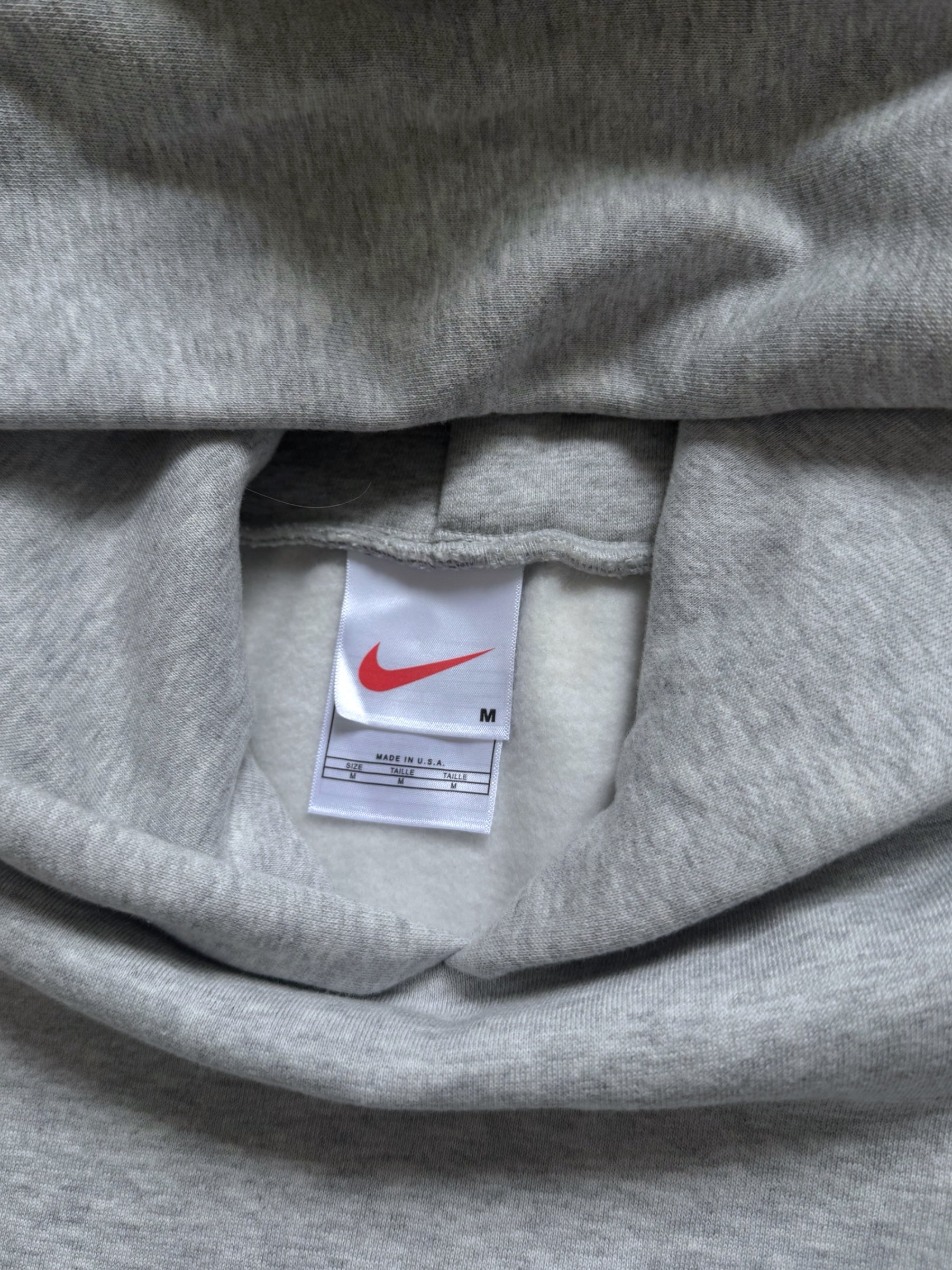 VINTAGE 90S NIKE MIDDLE SWOOSH HOODIE