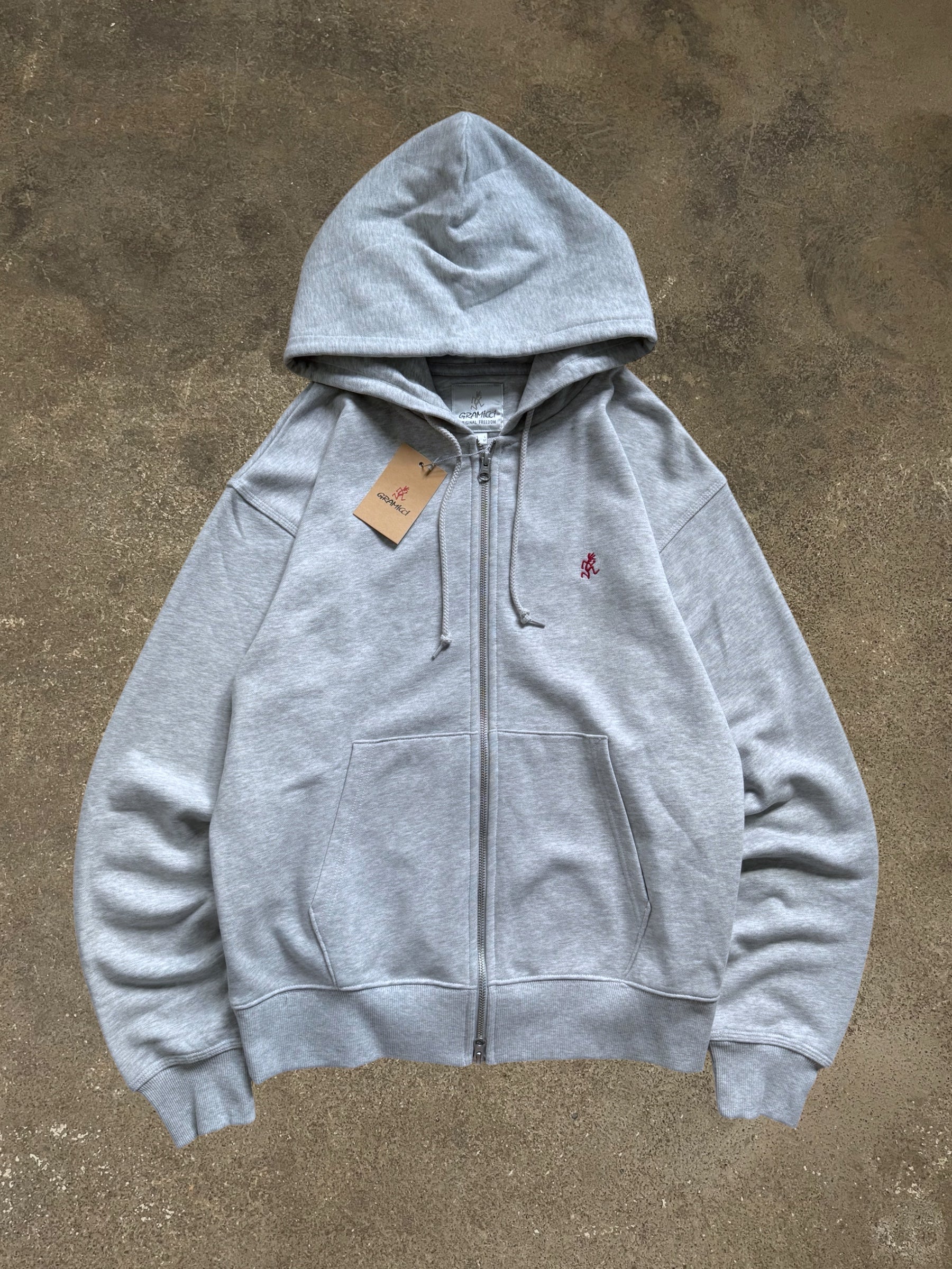 GRAMICCI ONE POINT ZIP-UP HOODIE