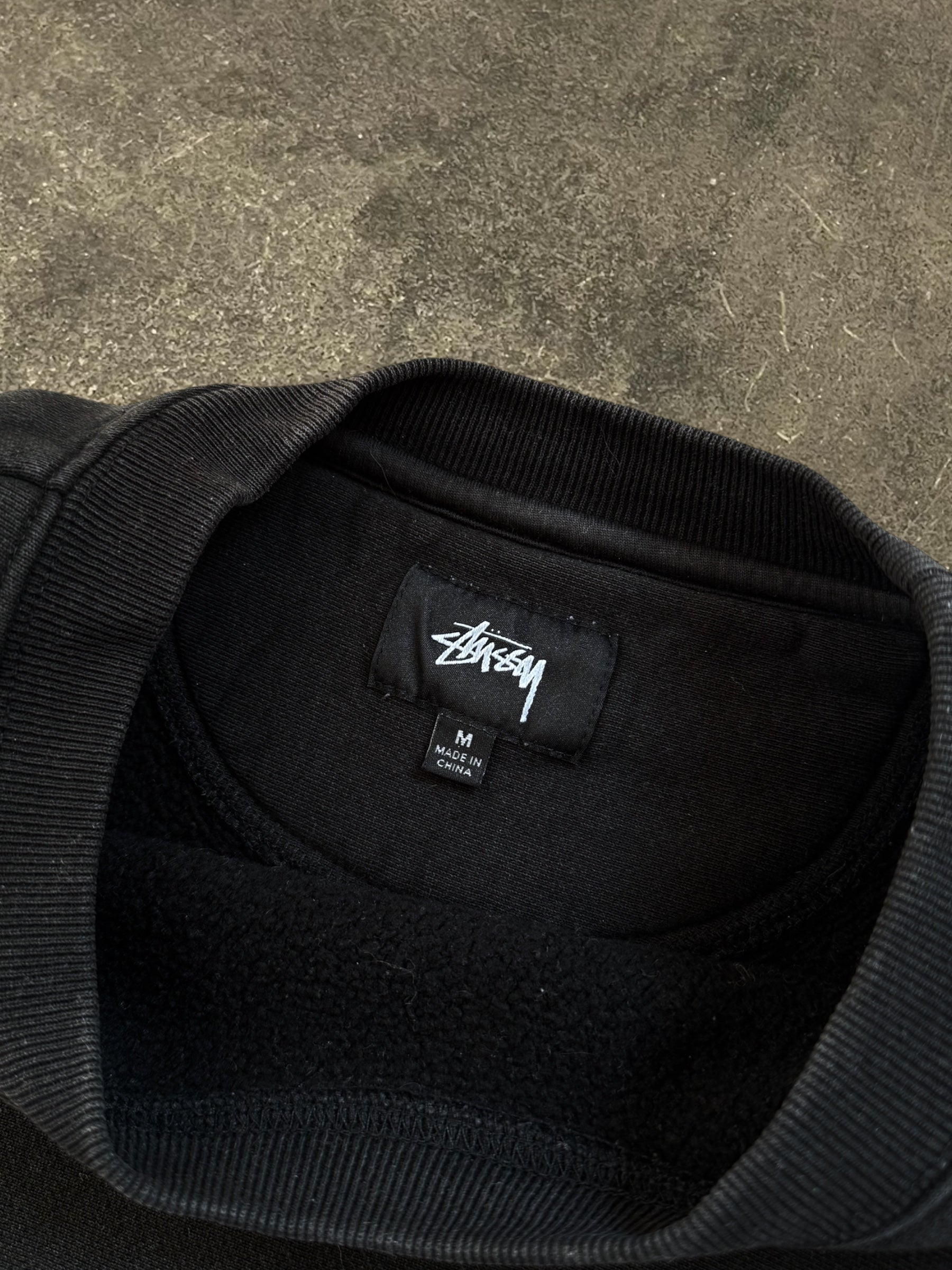 STÜSSY STOCK LOGO SWEATSHIRT