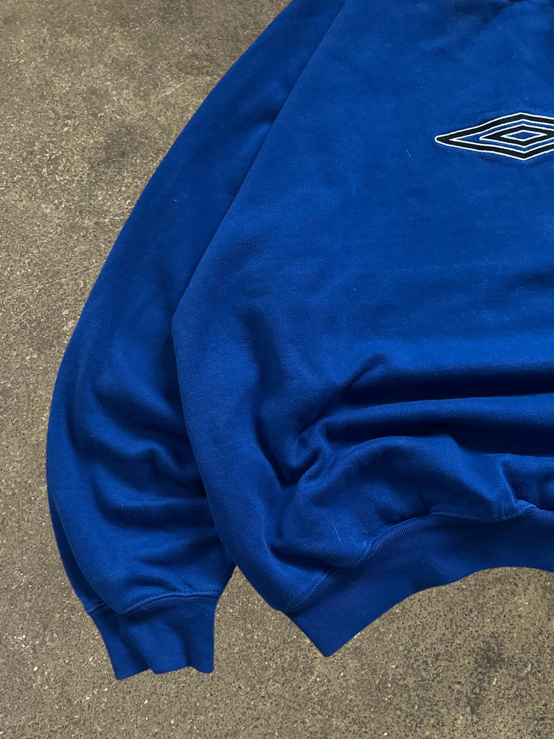VINTAGE BLUE UMBRO LOGO SWEATSHIRT