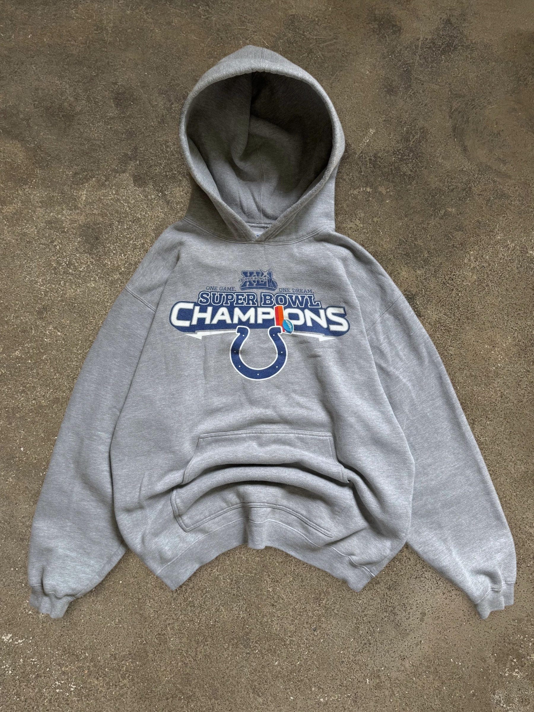 VINTAGE REEBOK SUPER BOWL CHAMPIONS HOODIE