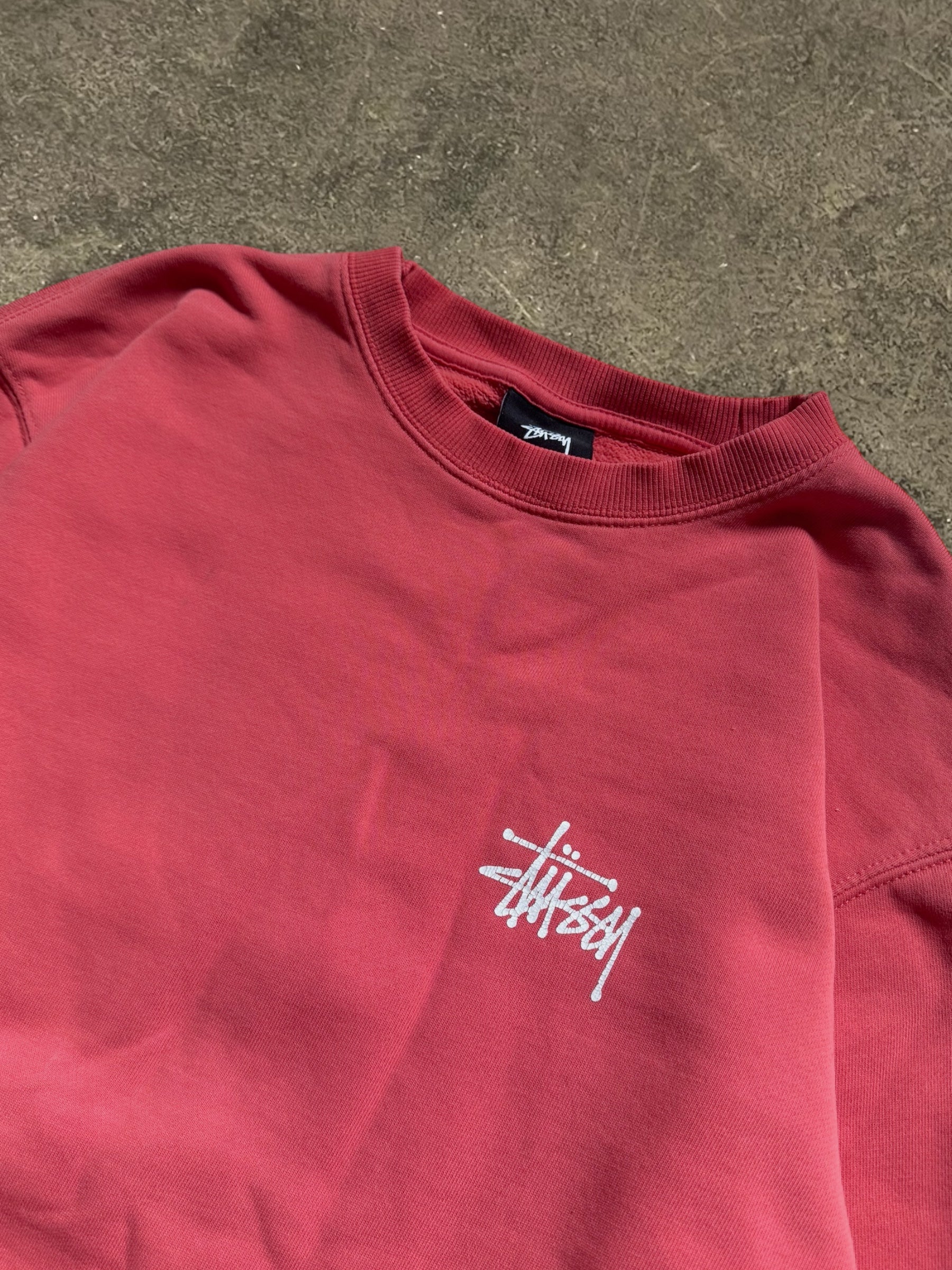 STÜSSY BASIC LOGO SWEATSHIRT