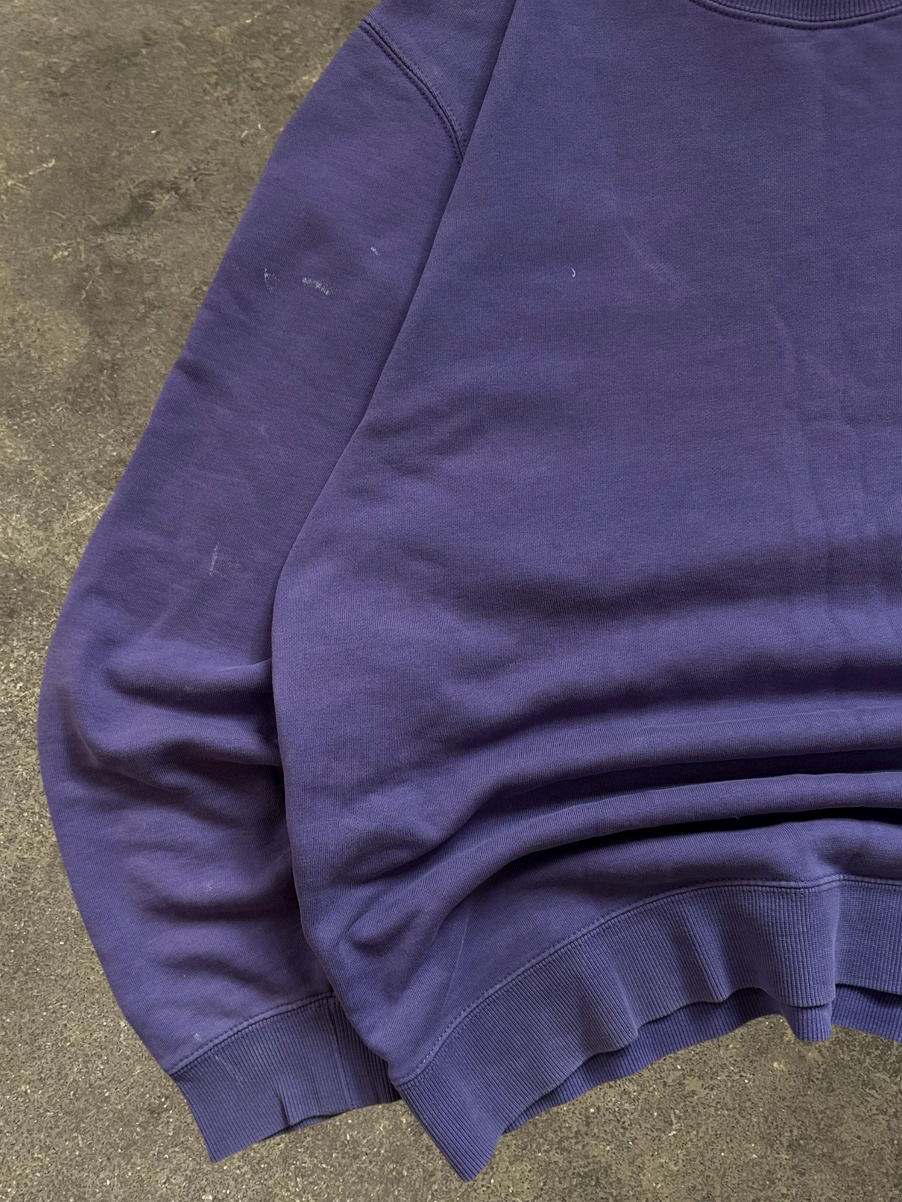 STÜSSY VIOLET BASIC LOGO SWEATSHIRT