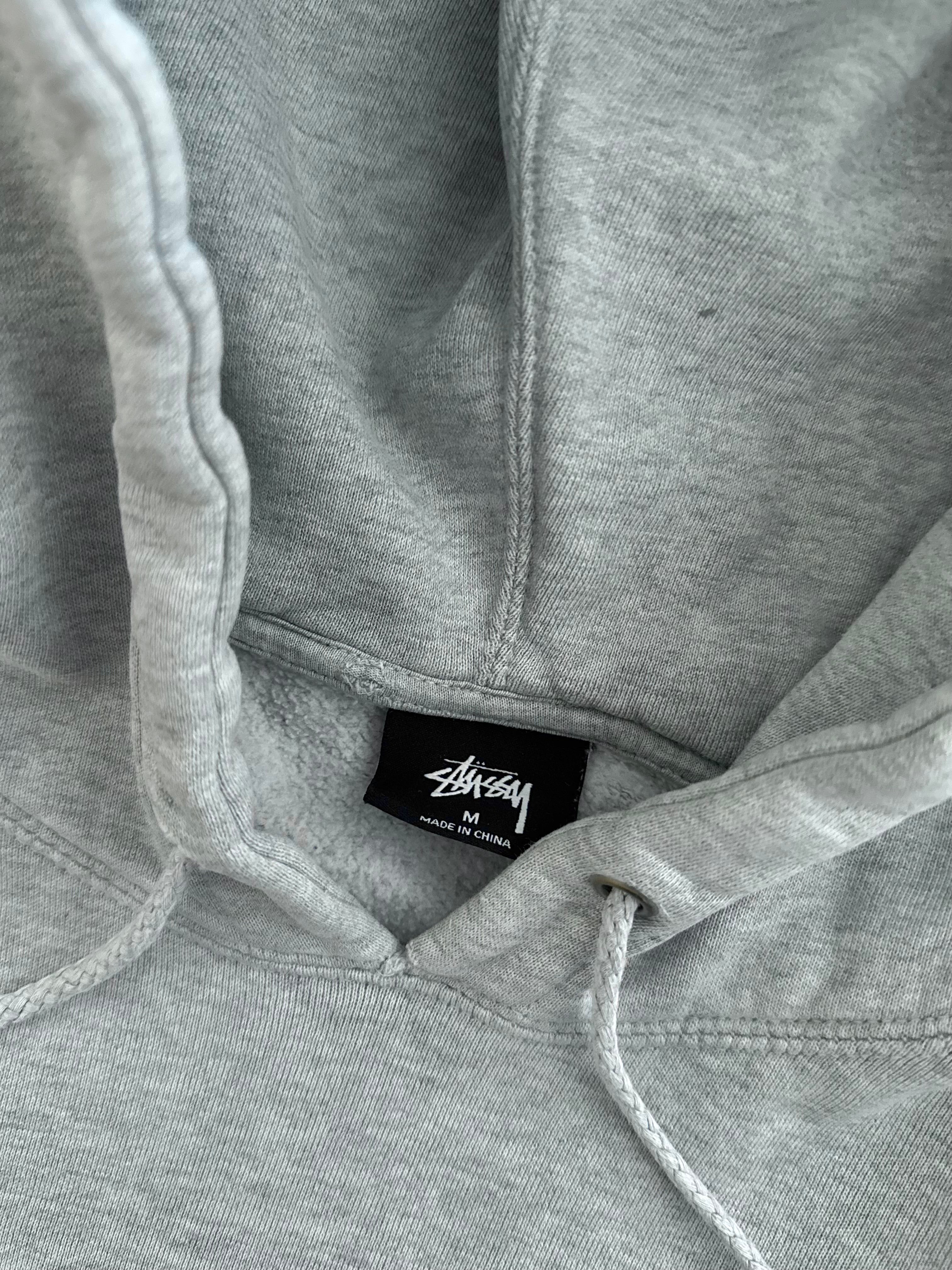 STÜSSY STOCK EMBROIDERED LOGO HOODIE