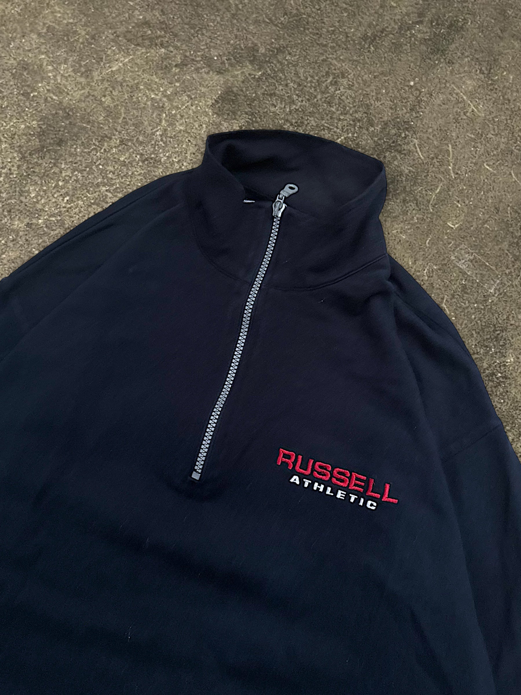 VINTAGE RUSSELL QUARTER-ZIP SWEATSHIRT