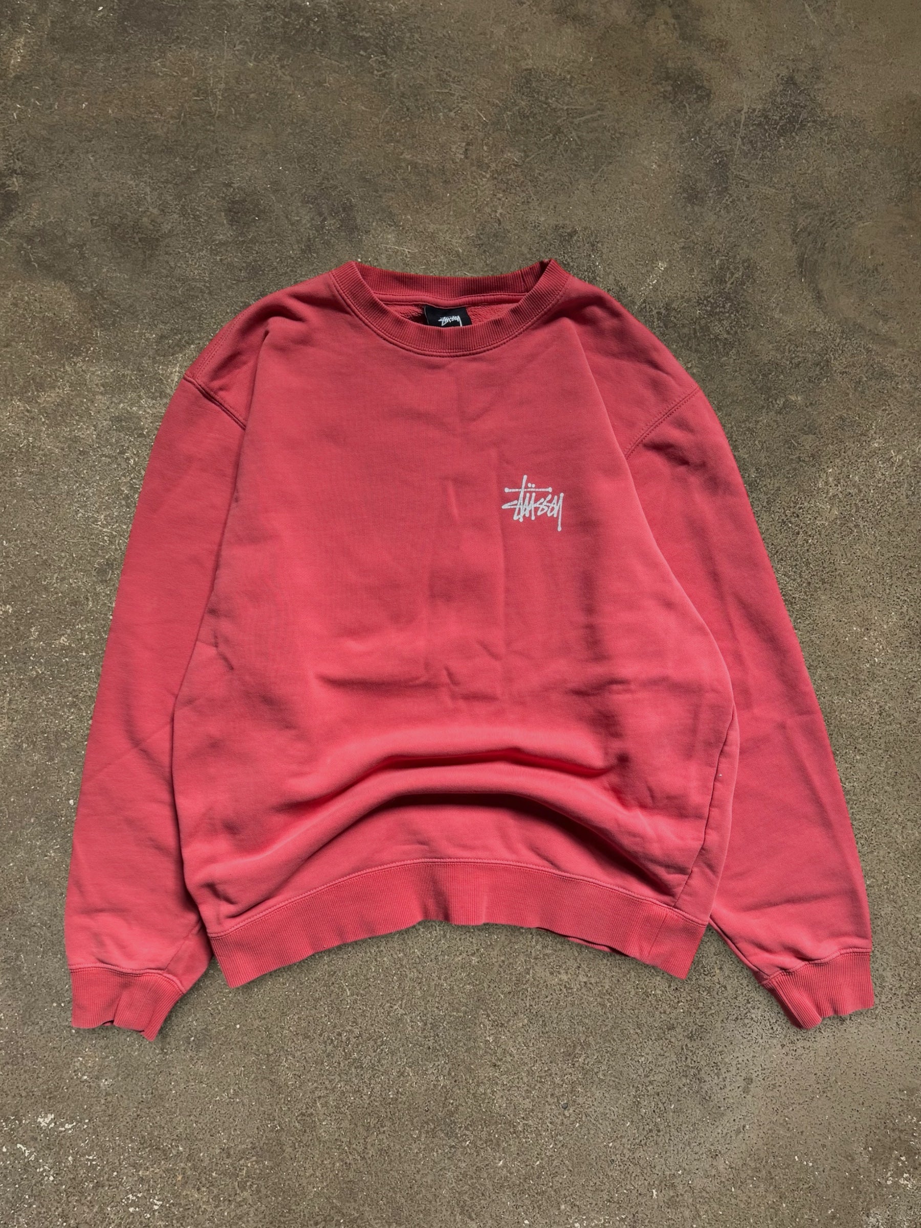 STÜSSY BASIC LOGO SWEATSHIRT