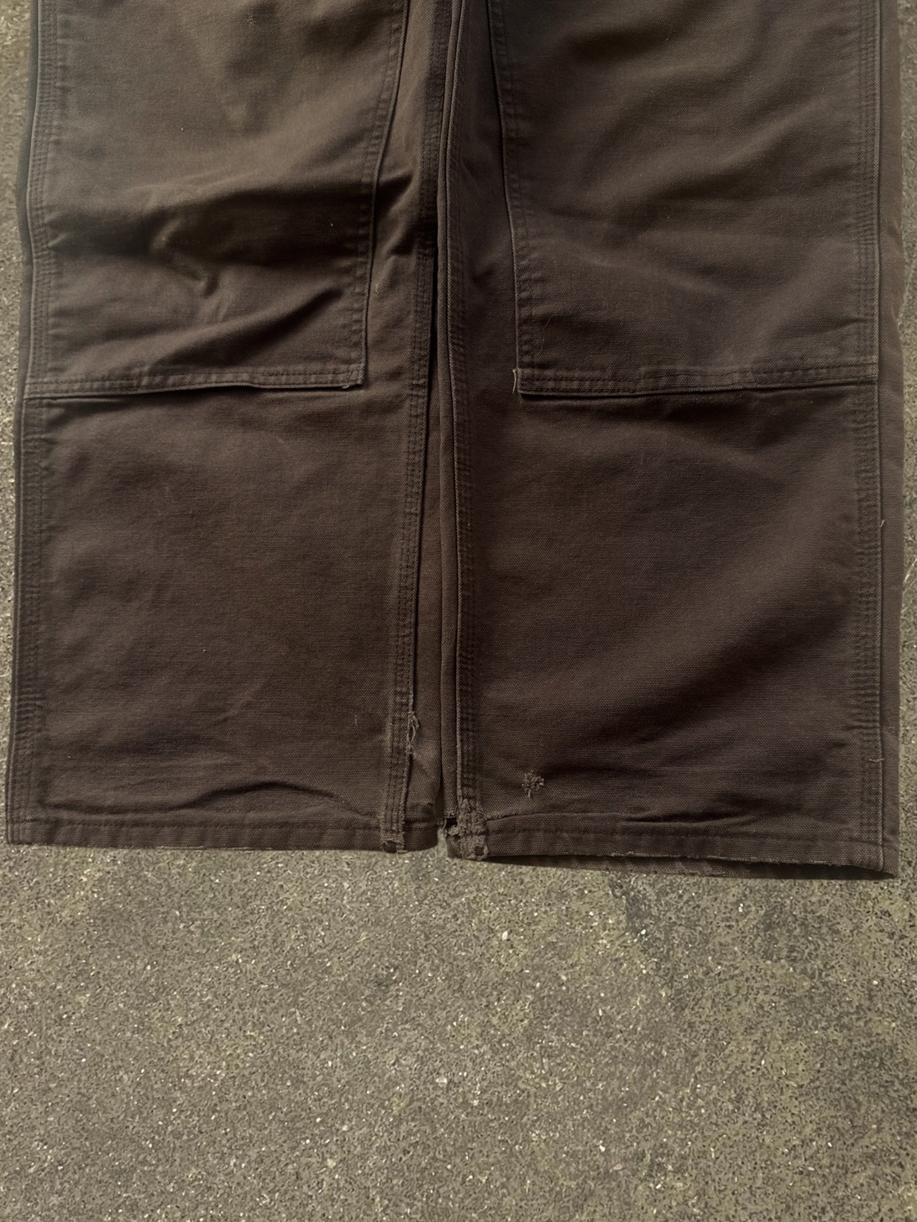 VINTAGE CARHARTT BROWN DOUBLE KNEE JEANS