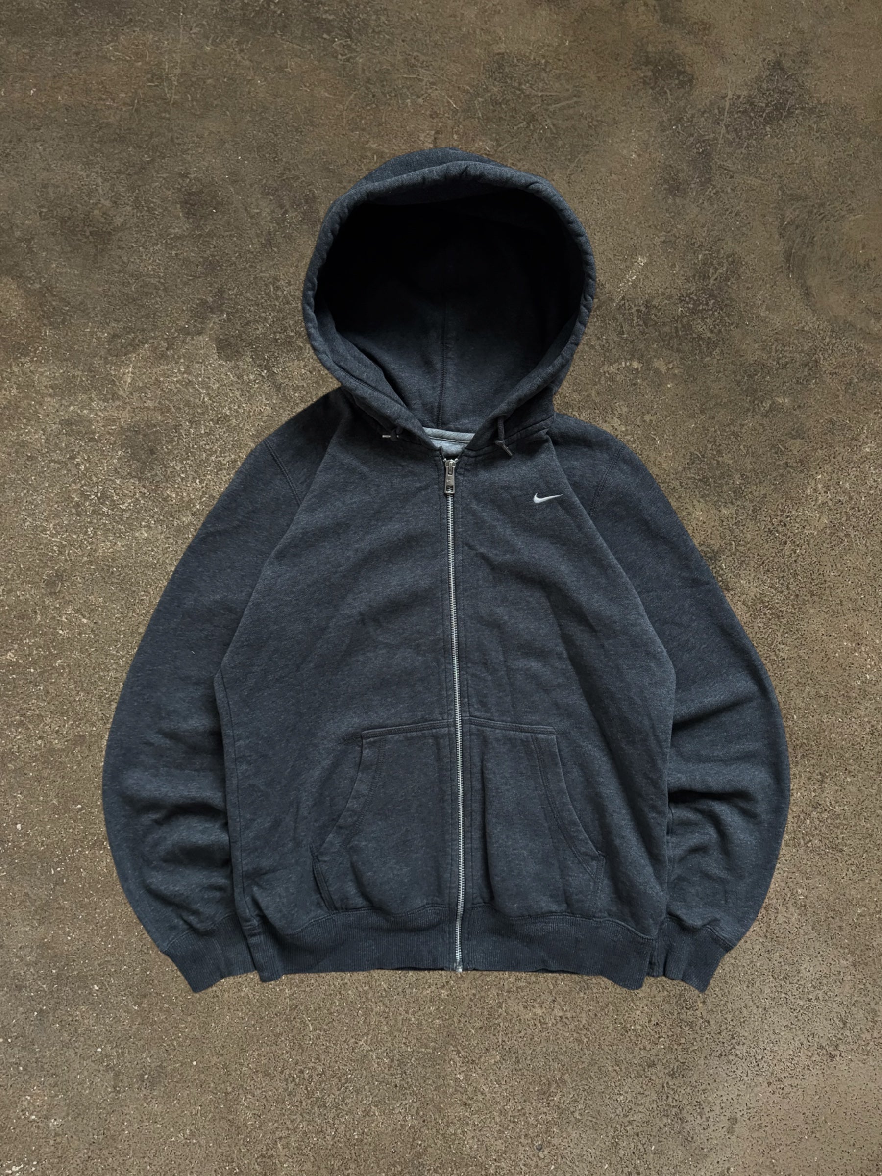VINTAGE 00S NIKE ZIP-UP HOODIE