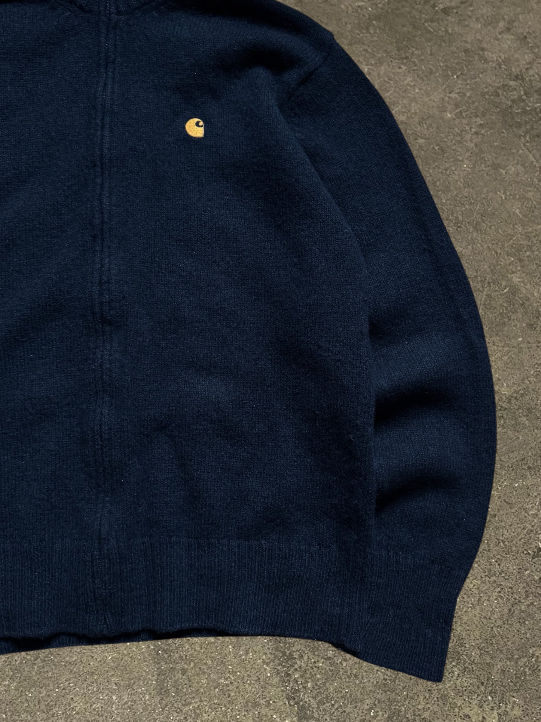 VINTAGE CARHARTT ZIP-UP SWEATER