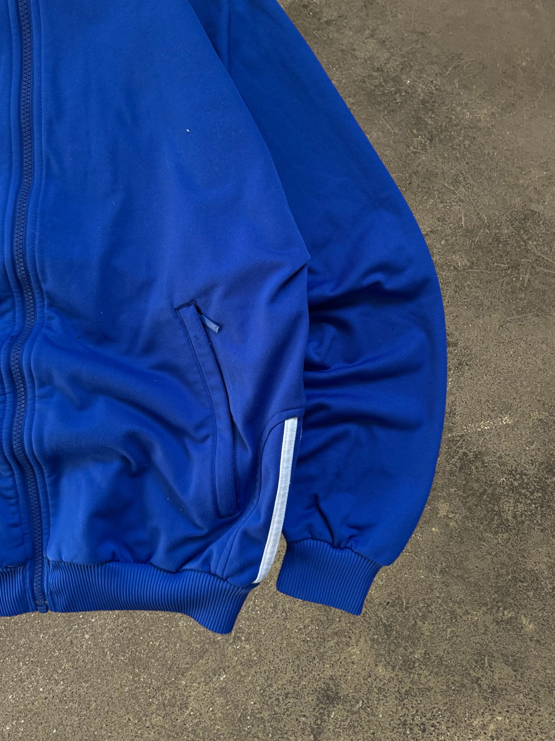 VINTAGE 90S BLUE ADIDAS TRACK JACKET