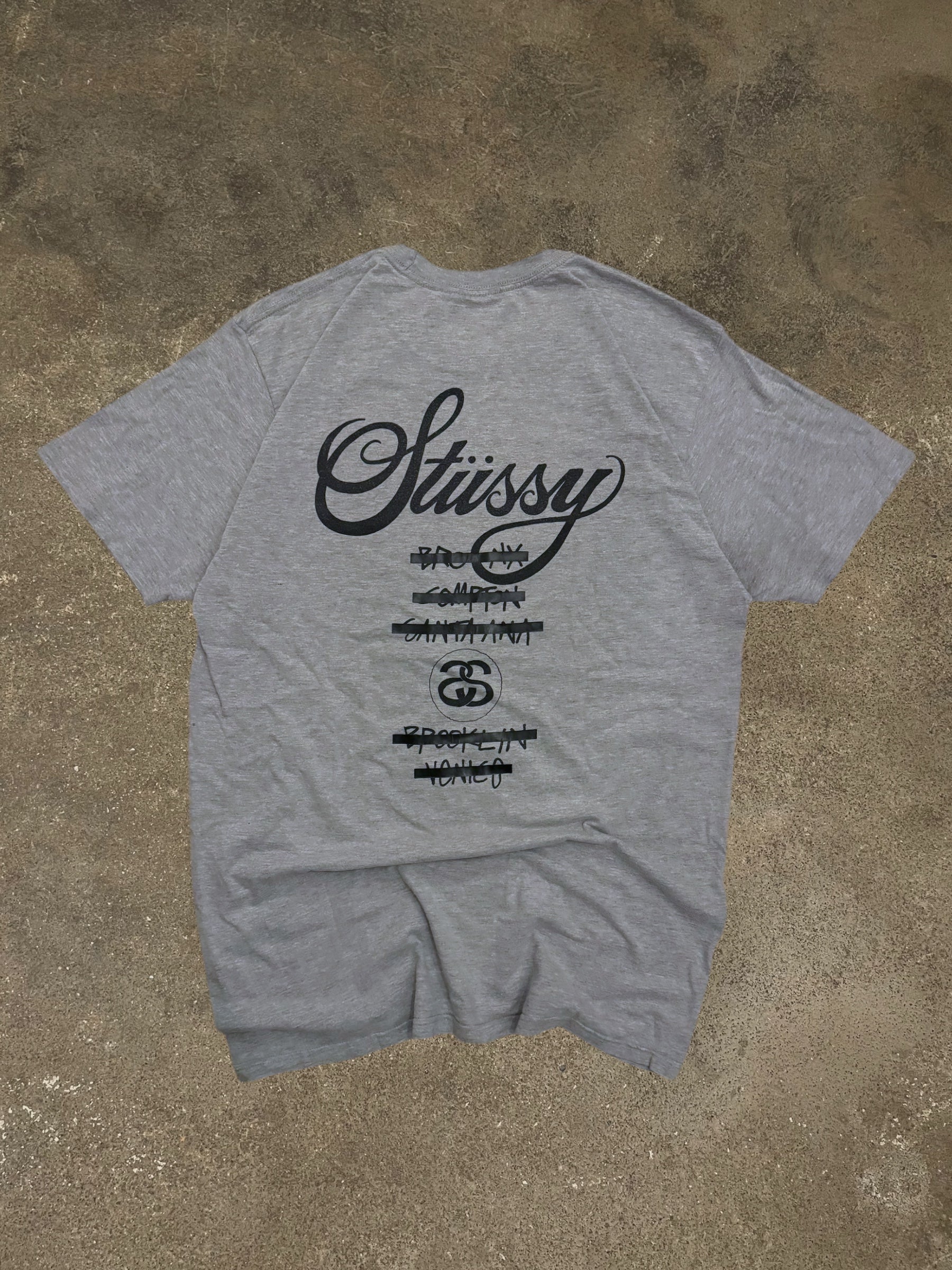STÜSSY CENSORED WORLD TOUR T-SHIRT