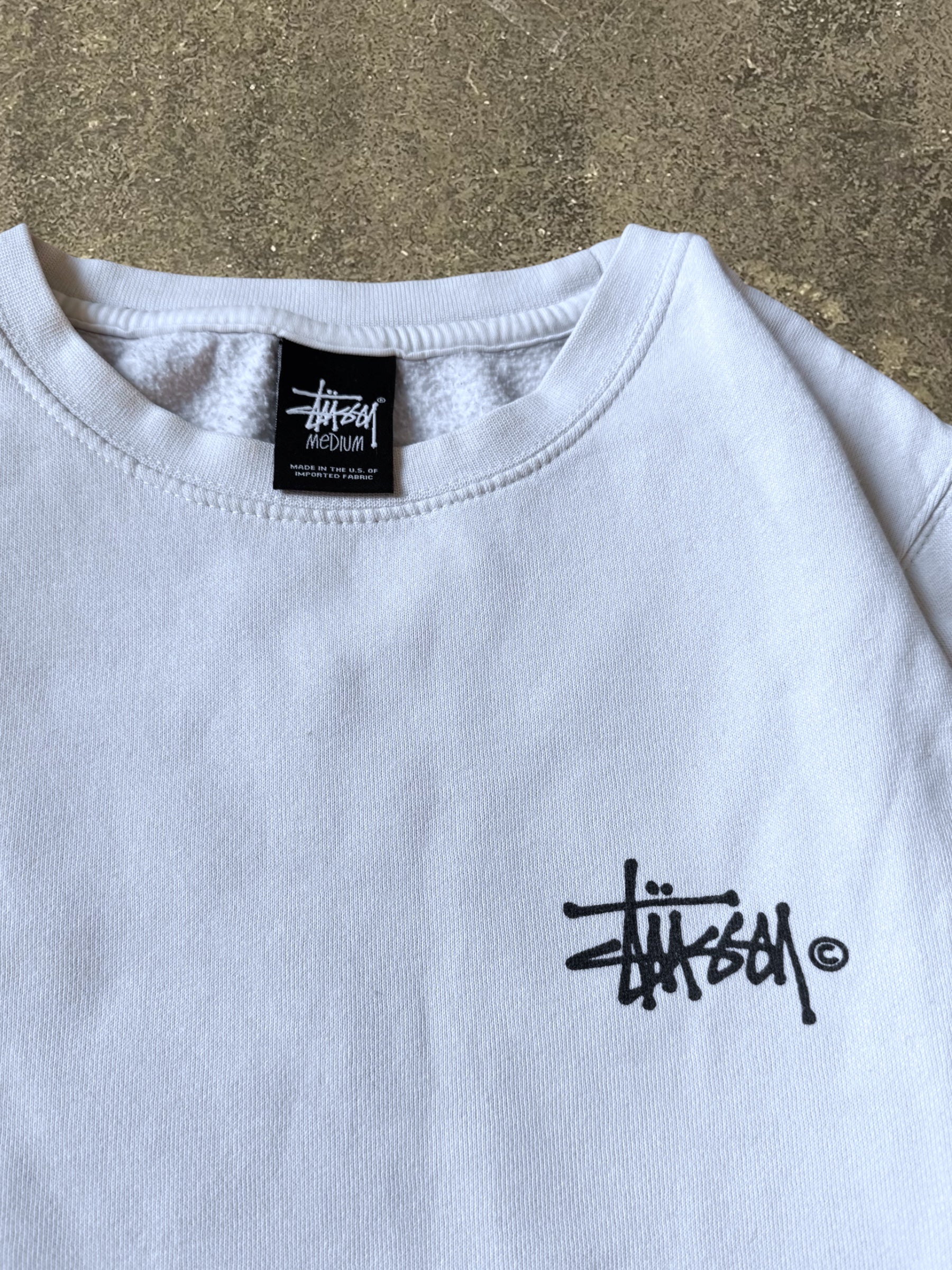 STÜSSY BASIC LOGO SWEATSHIRT