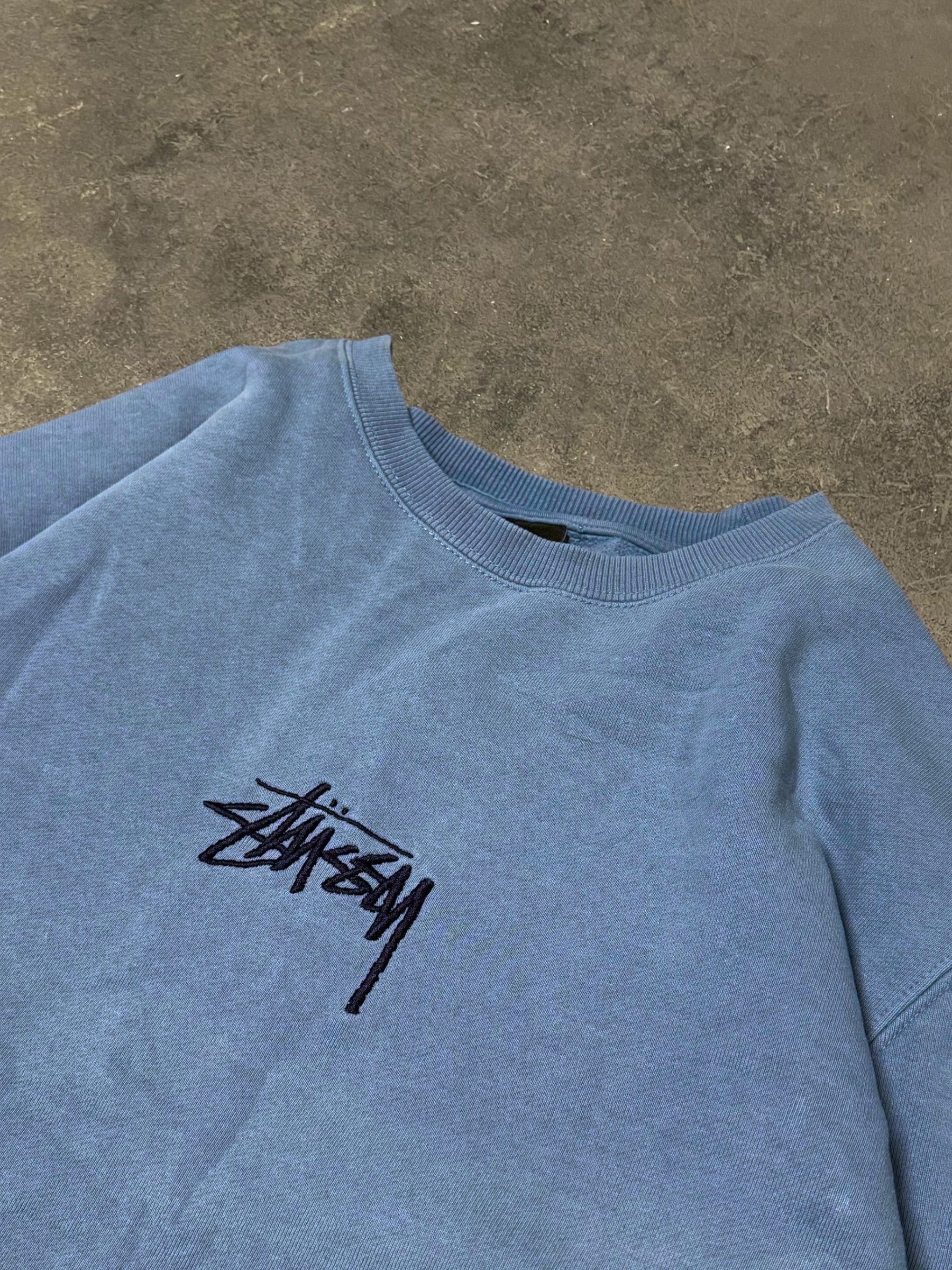 STÜSSY APPLIQUE SWEATSHIRT