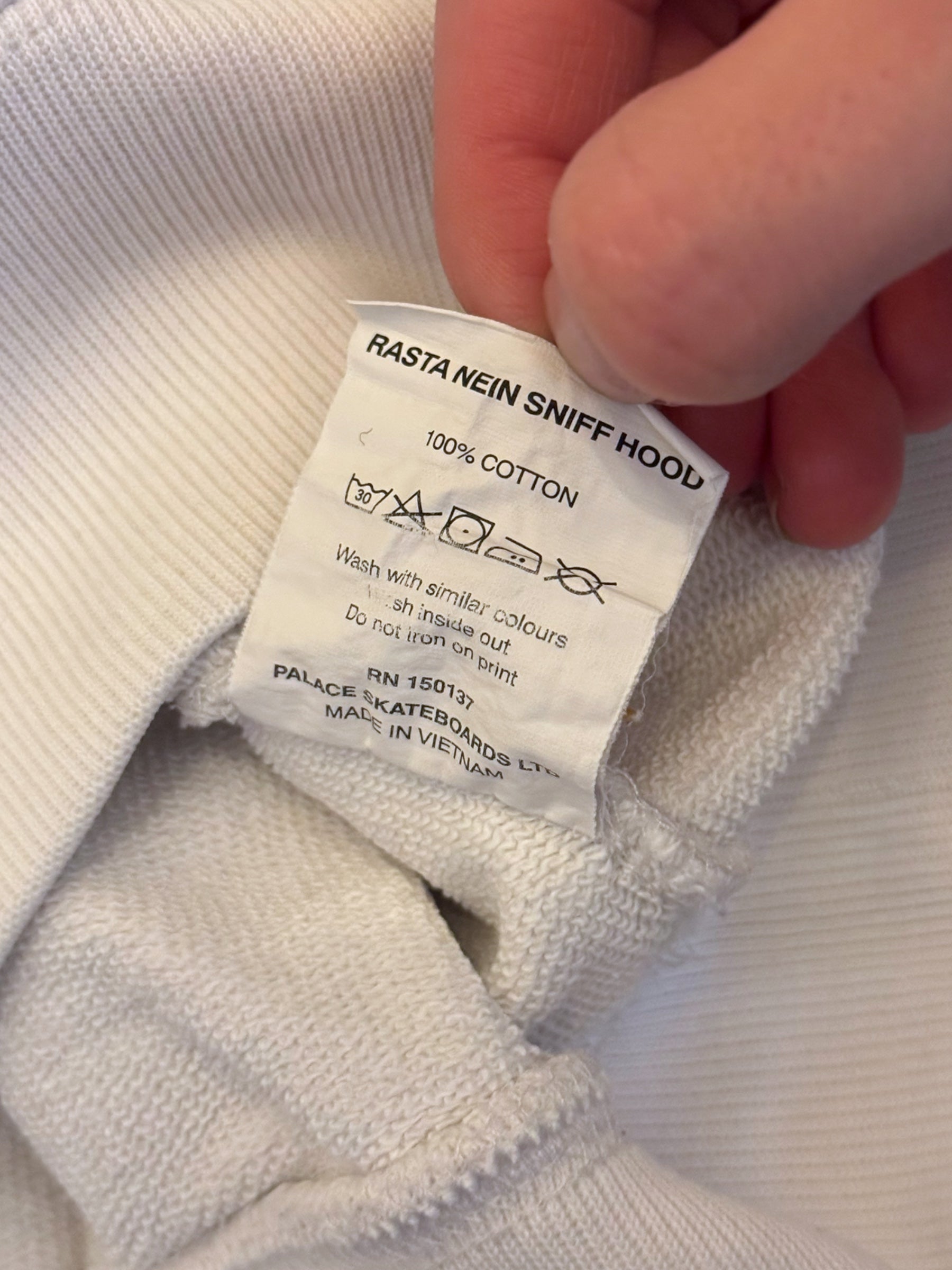 PALACE RASTA NEIN SNIFF HOODIE