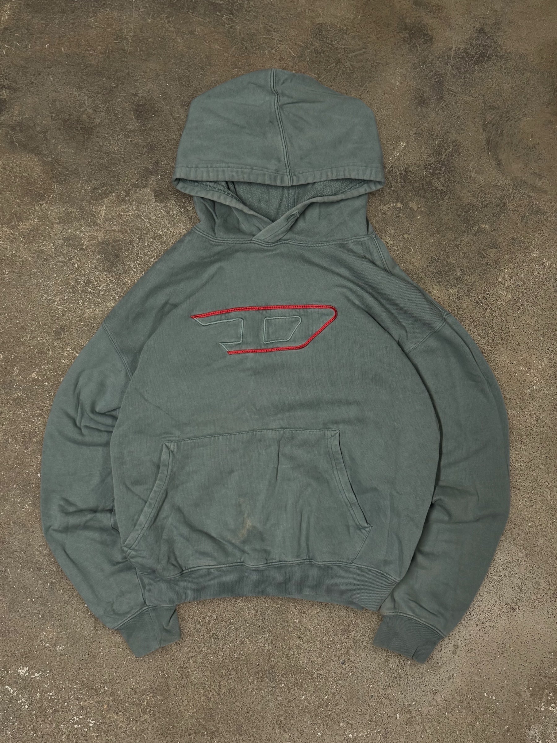 VINTAGE DIESEL LOGO HOODIE