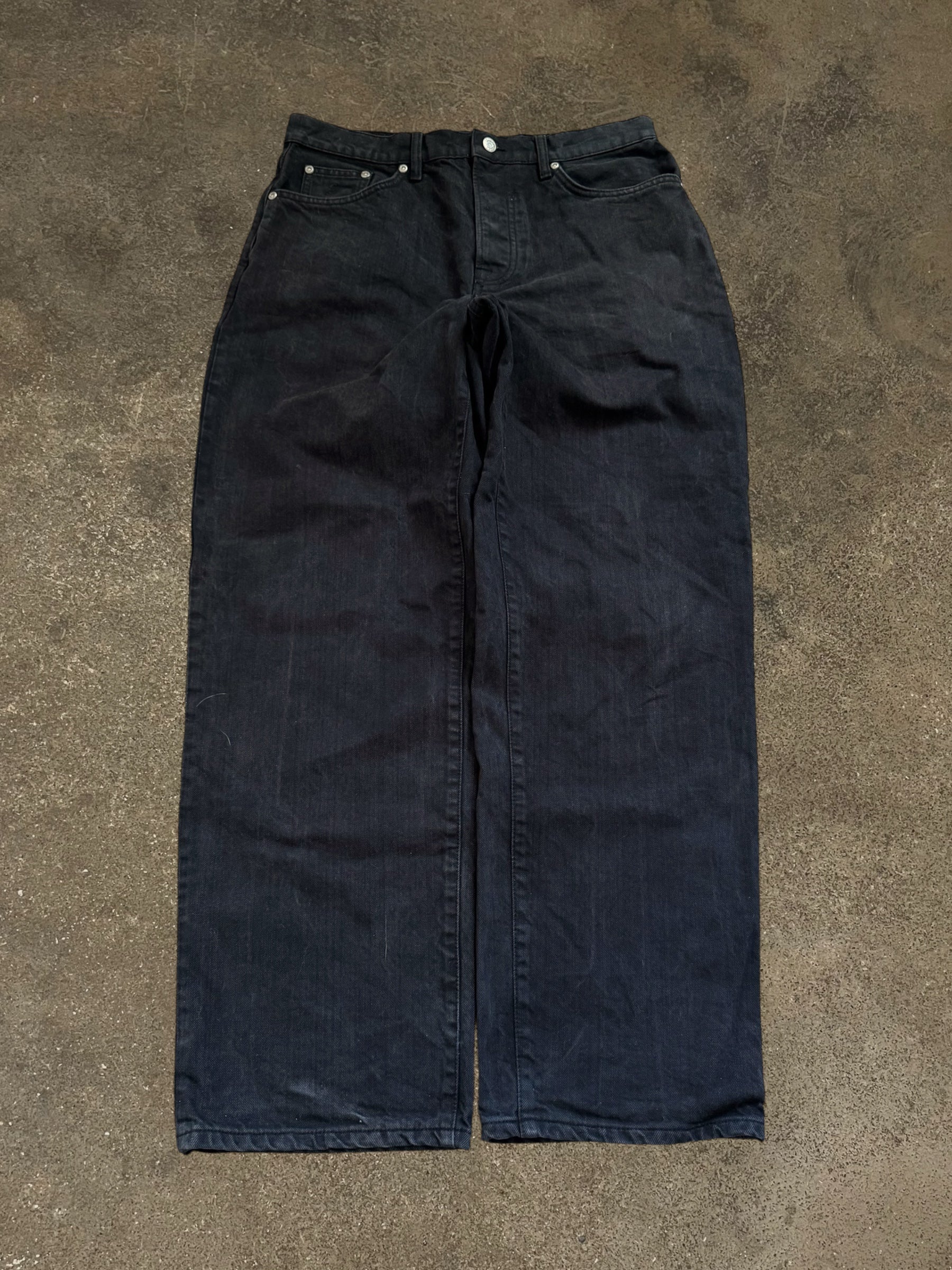 STÜSSY BLACK BIGOL JEANS