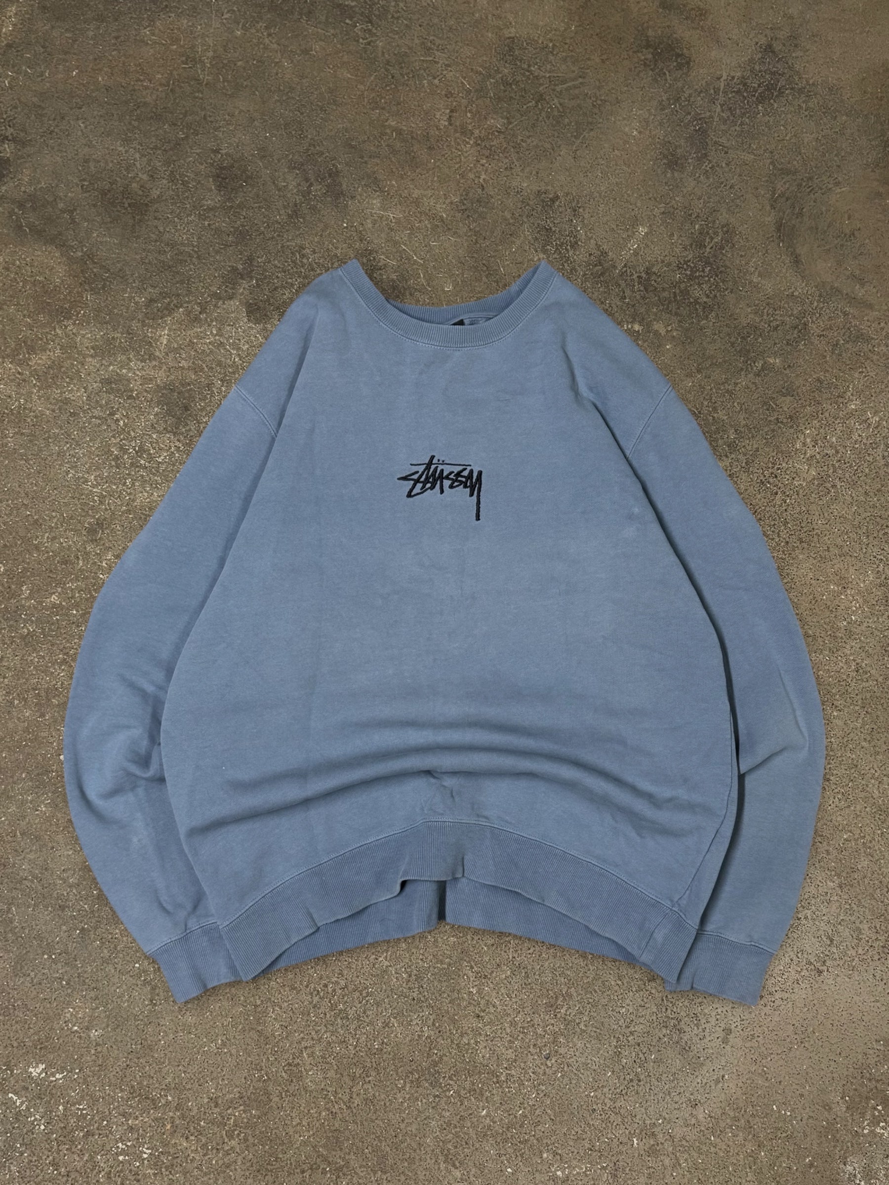 STÜSSY APPLIQUE SWEATSHIRT