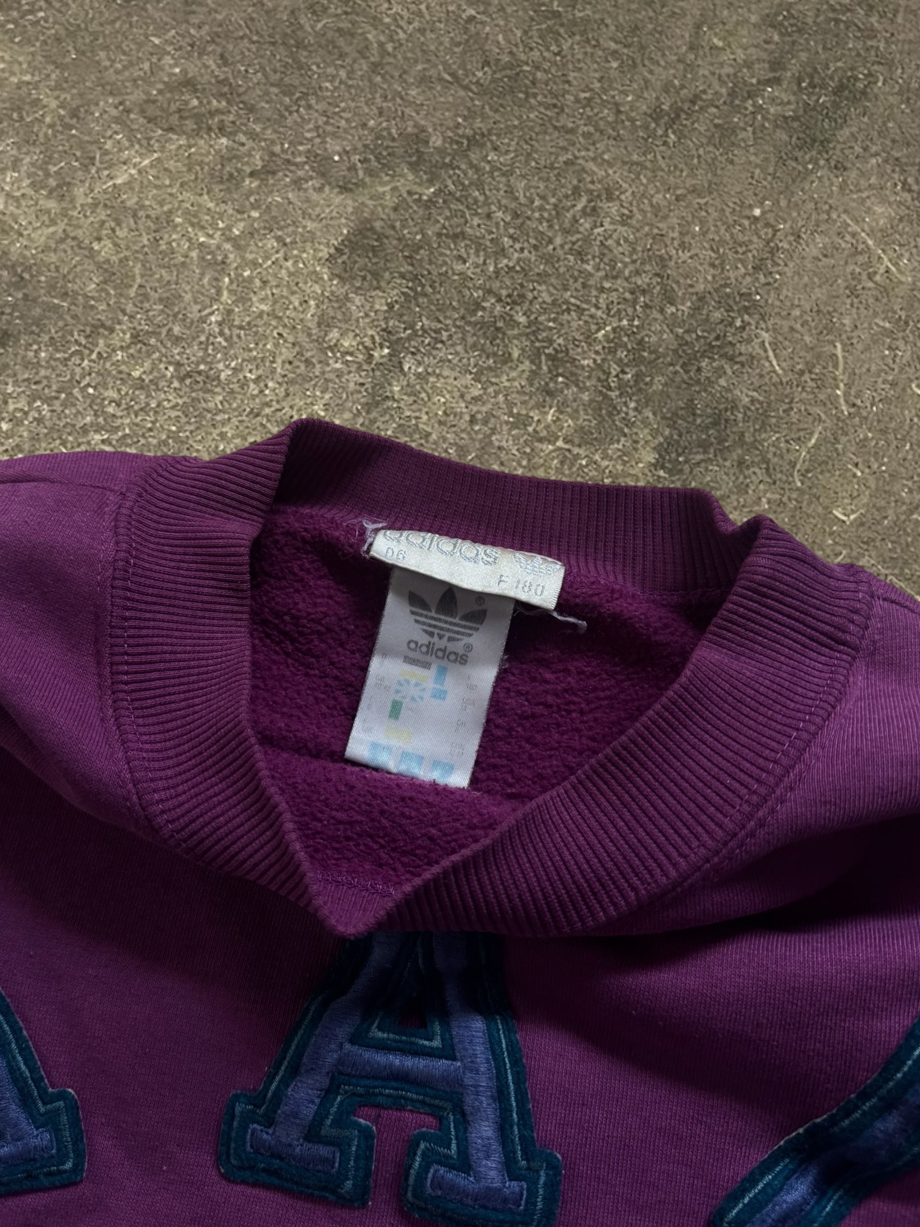 VINTAGE 90S ADIDAS CLUB SWEATSHIRT