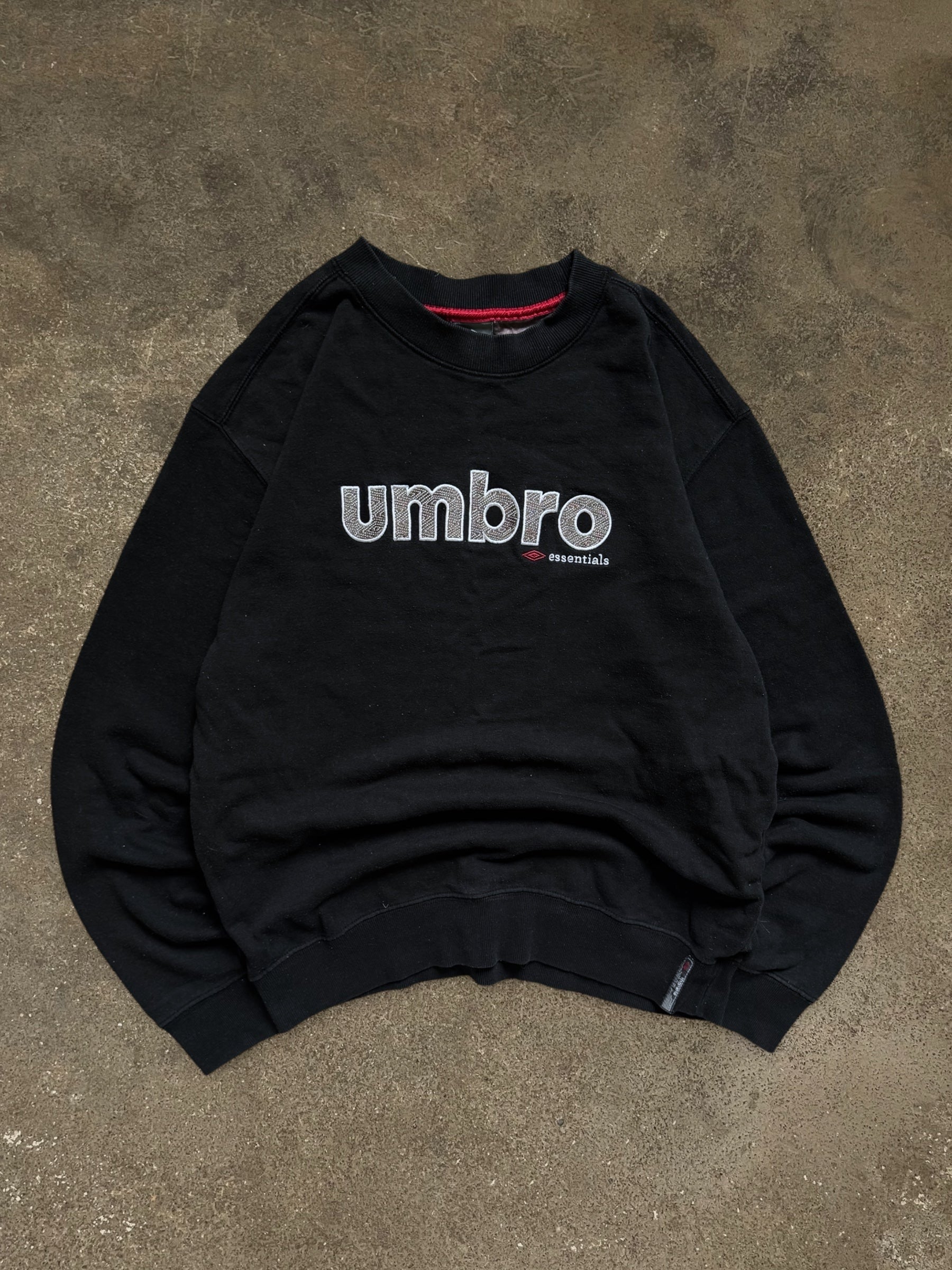 VINTAGE BLACK UMBRO SWEATSHIRT