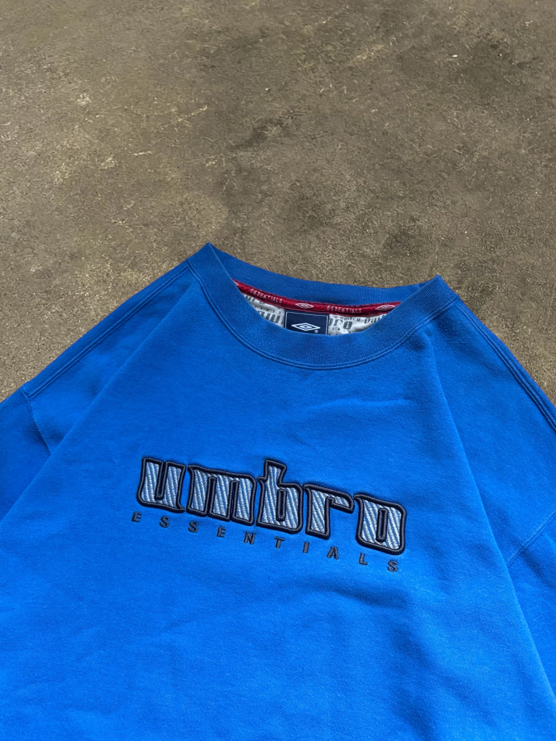 VINTAGE BLUE UMBRO SWEATSHIRT