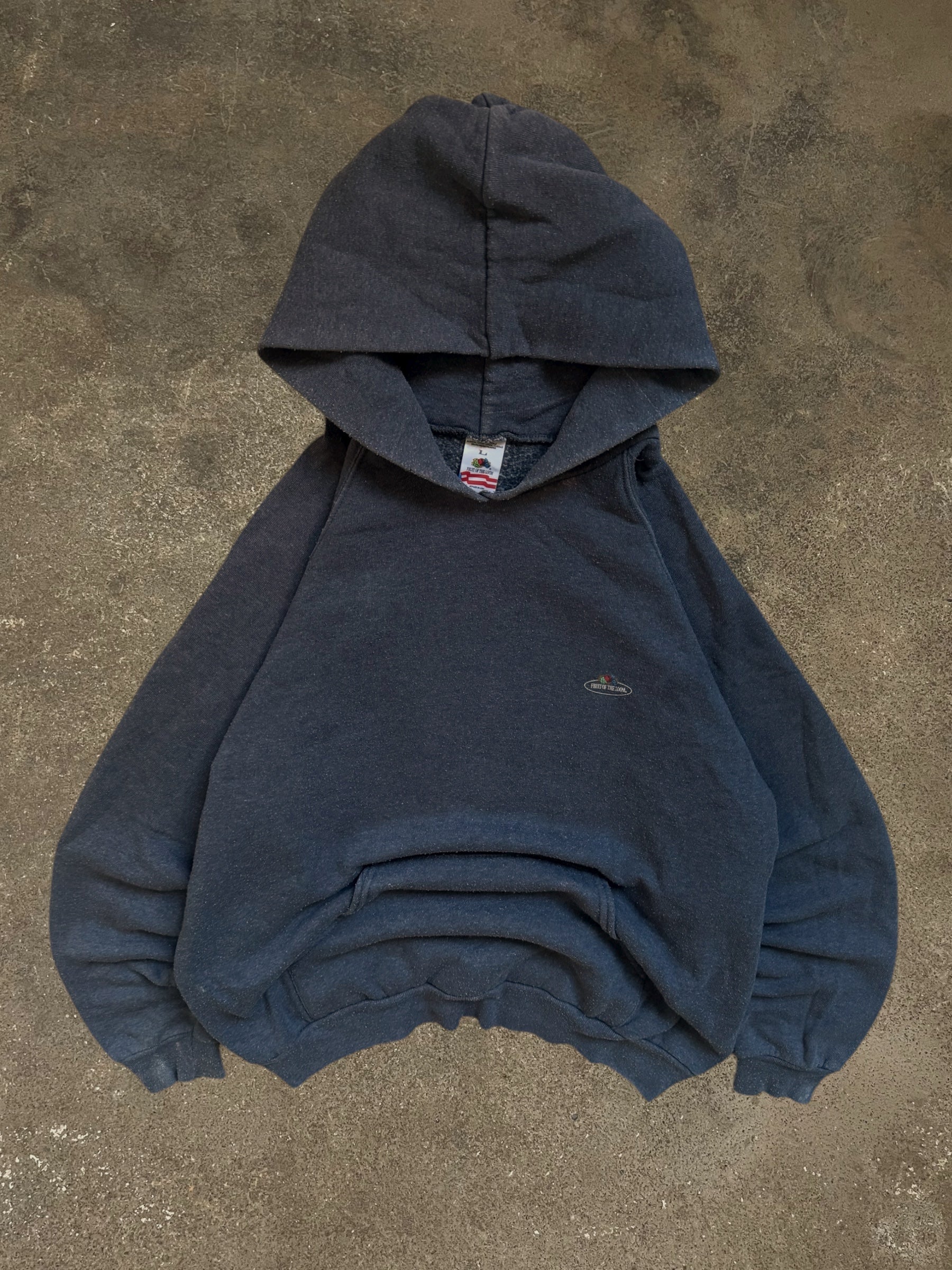 VINTAGE 90S FRUIT OF THE LOOM HOODIE