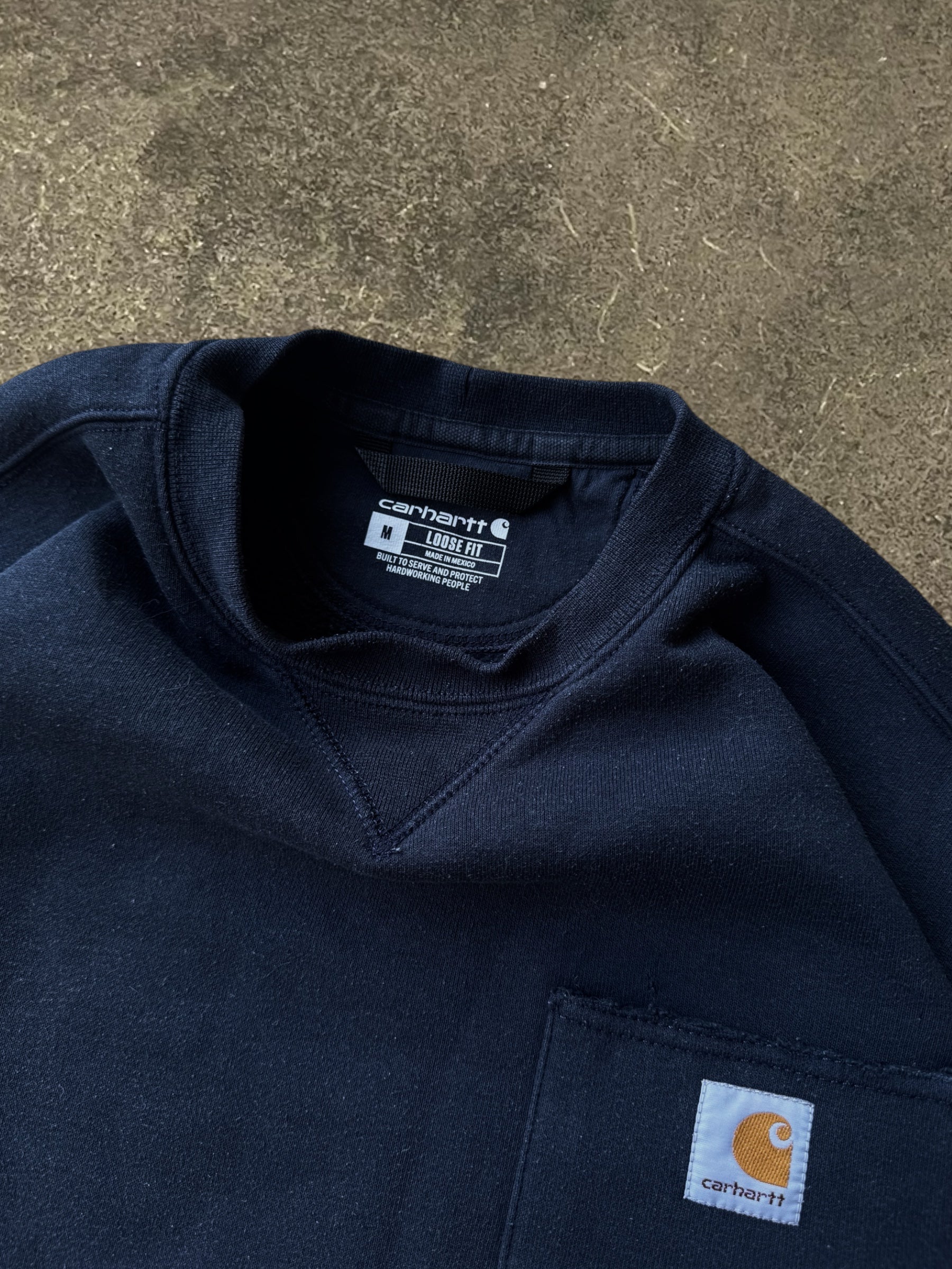 VINTAGE CARHARTT POCKET LOGO SWEATSHIRT
