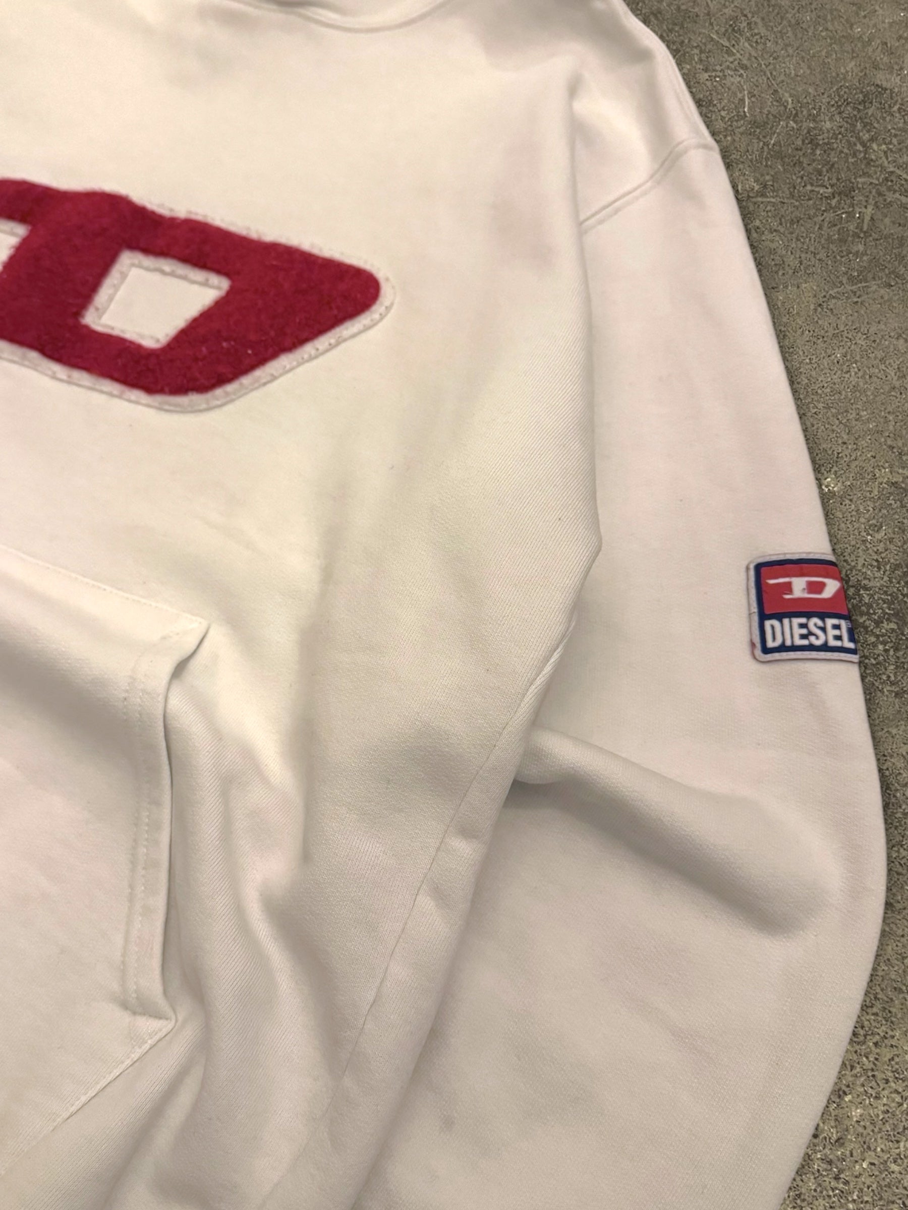VINTAGE DIESEL LOGO HOODIE