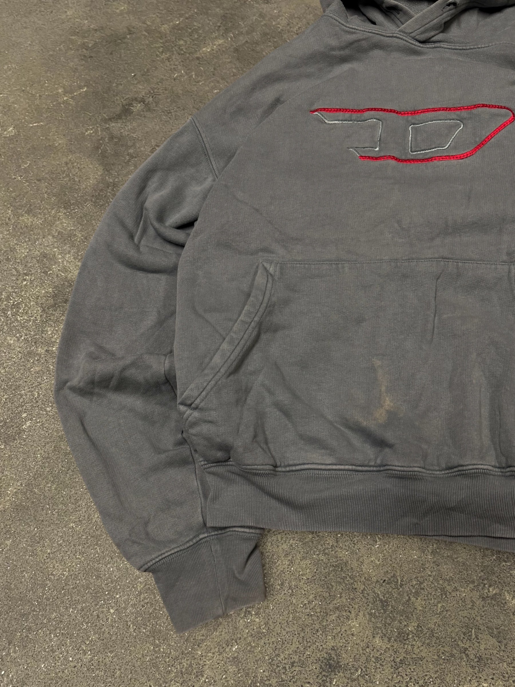 VINTAGE DIESEL LOGO HOODIE