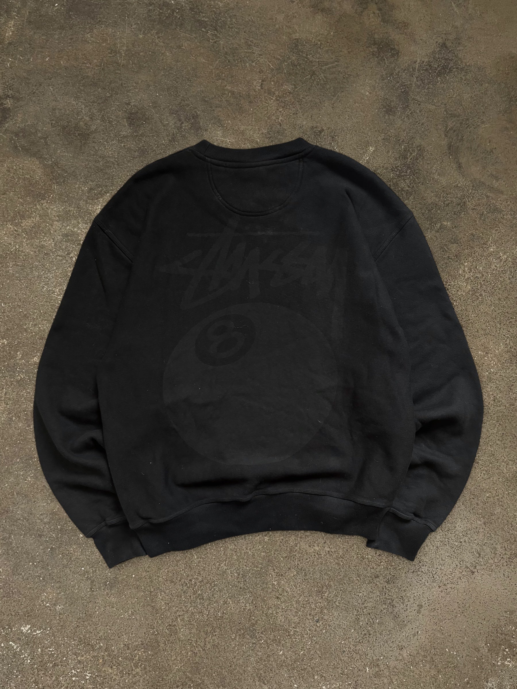 STÜSSY 8-BALL LOGO SWEATSHIRT